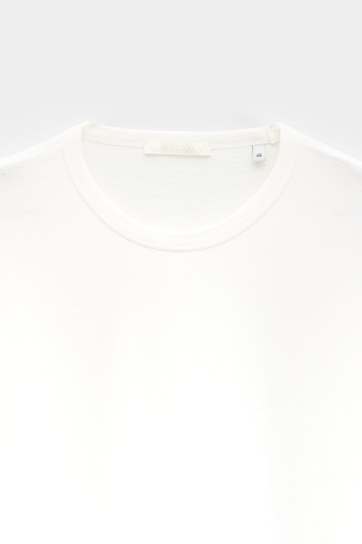 OUR LEGACY WHITE CLEAN NEW BOX T SHIRT