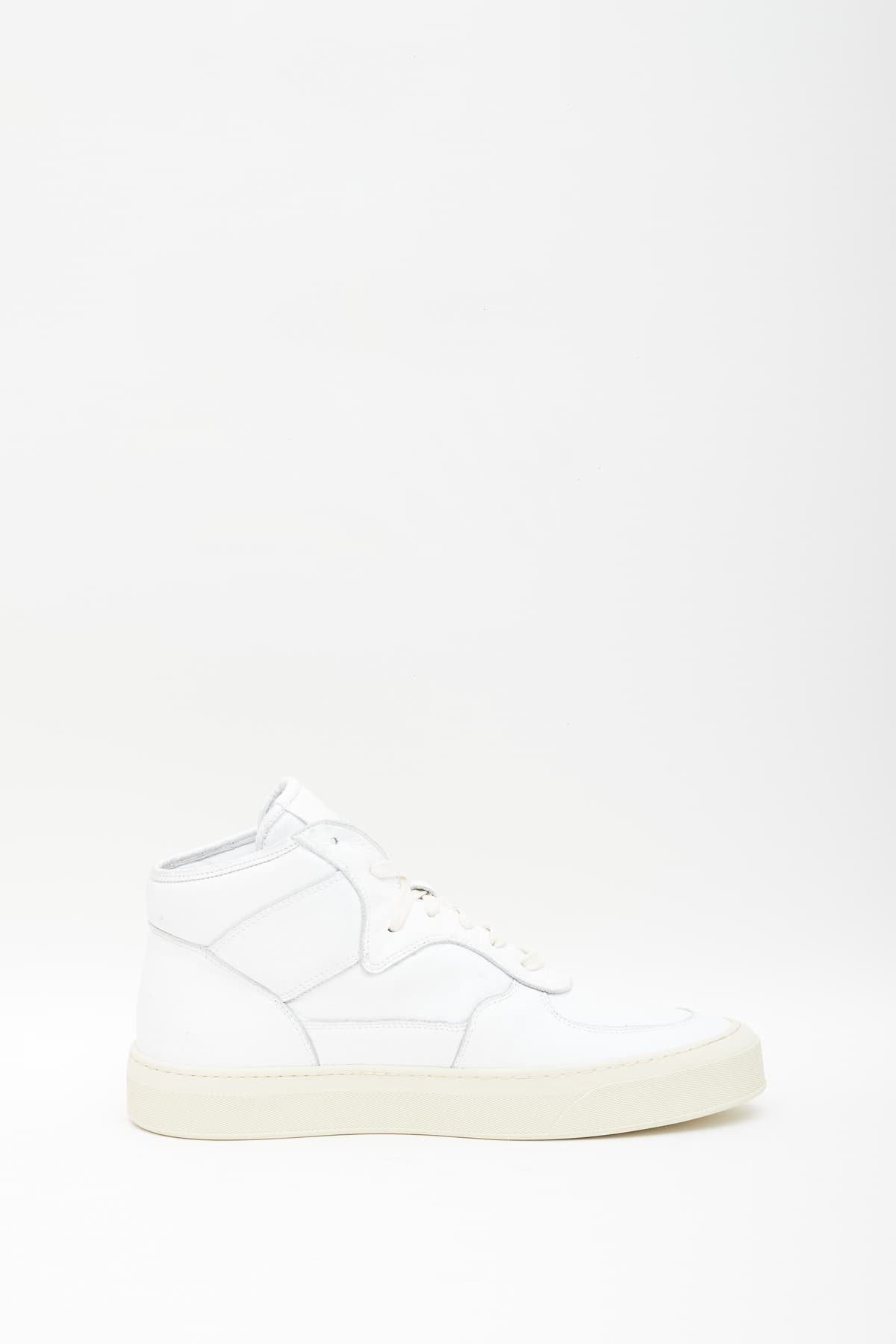 RHUDE WHITE CABRIOLETS HI SNEAKERS