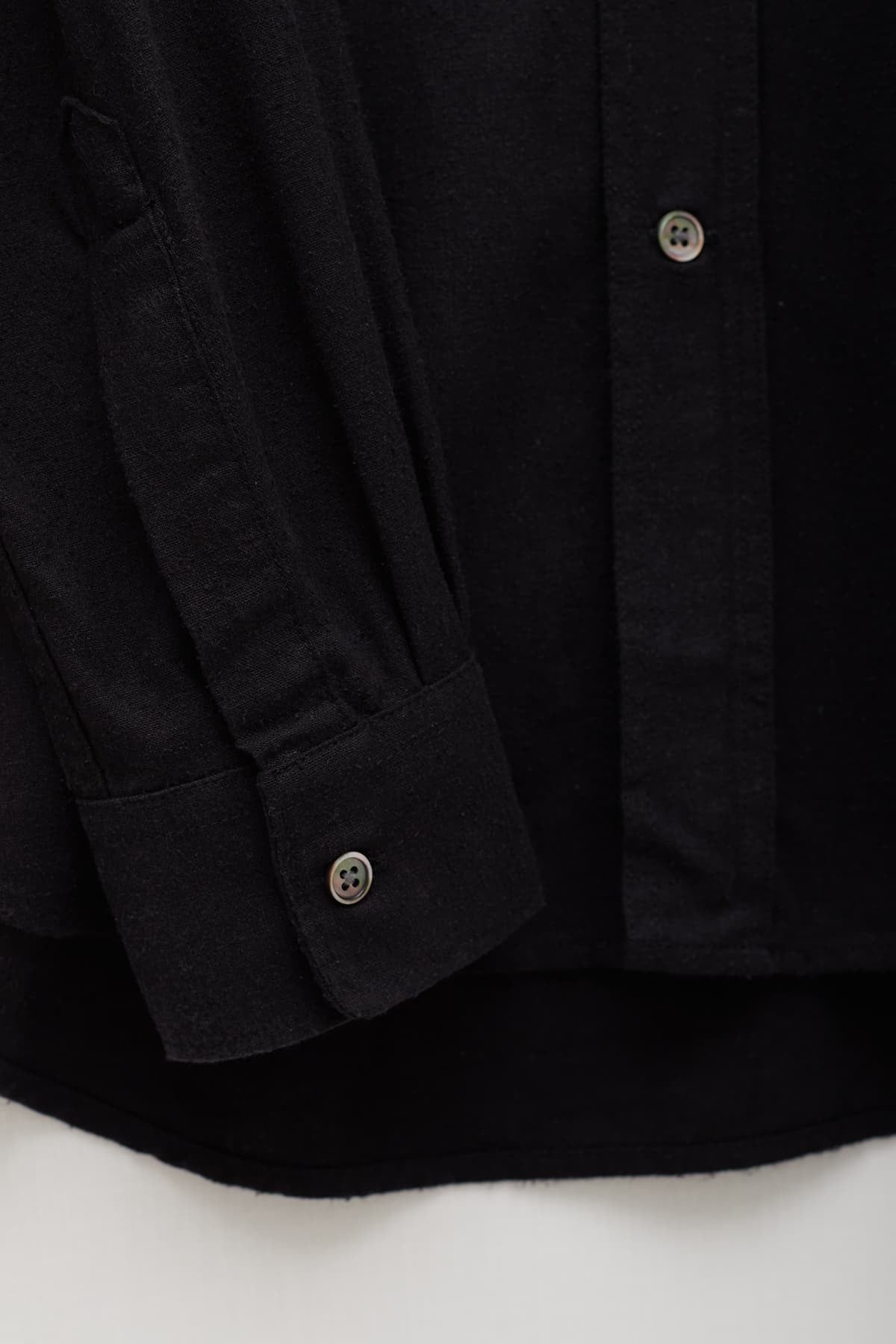 OUR LEGACY BLACK SILK CLASSIC SHIRT