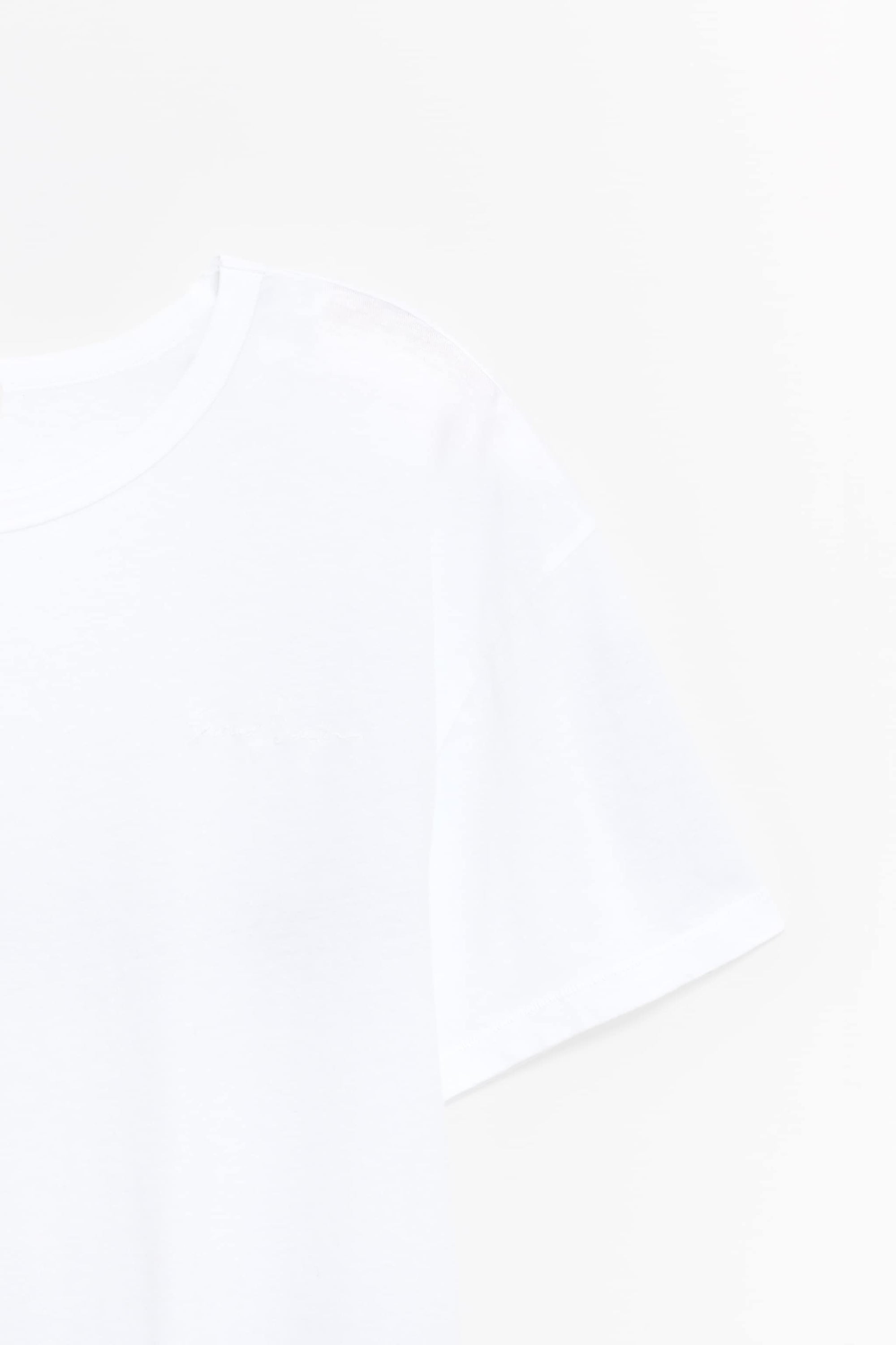 SECOND LAYER WHITE CORE MINI T SHIRT