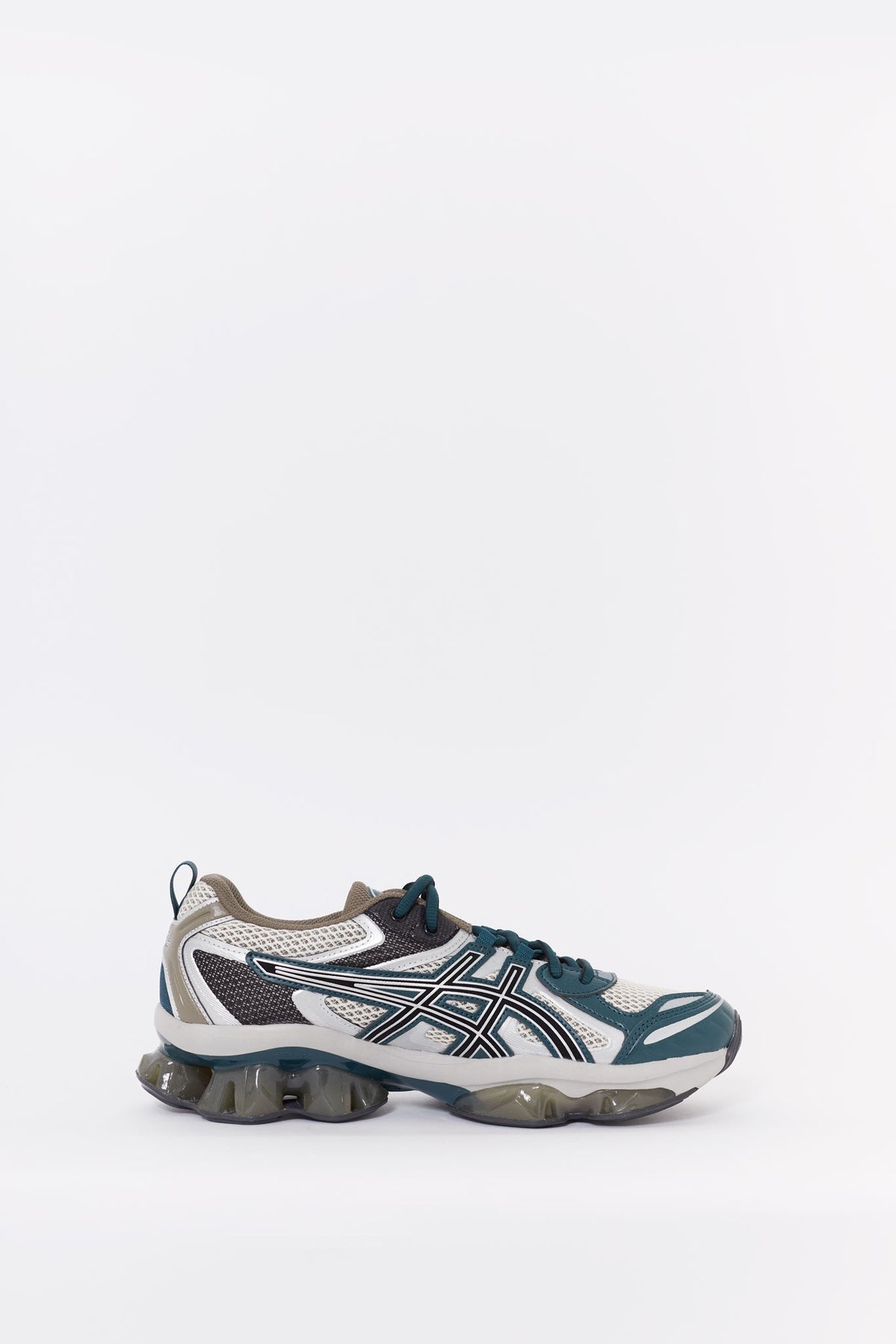 ASICS OATMEAL GEL QUANTUM KINETIC SNEAKERS