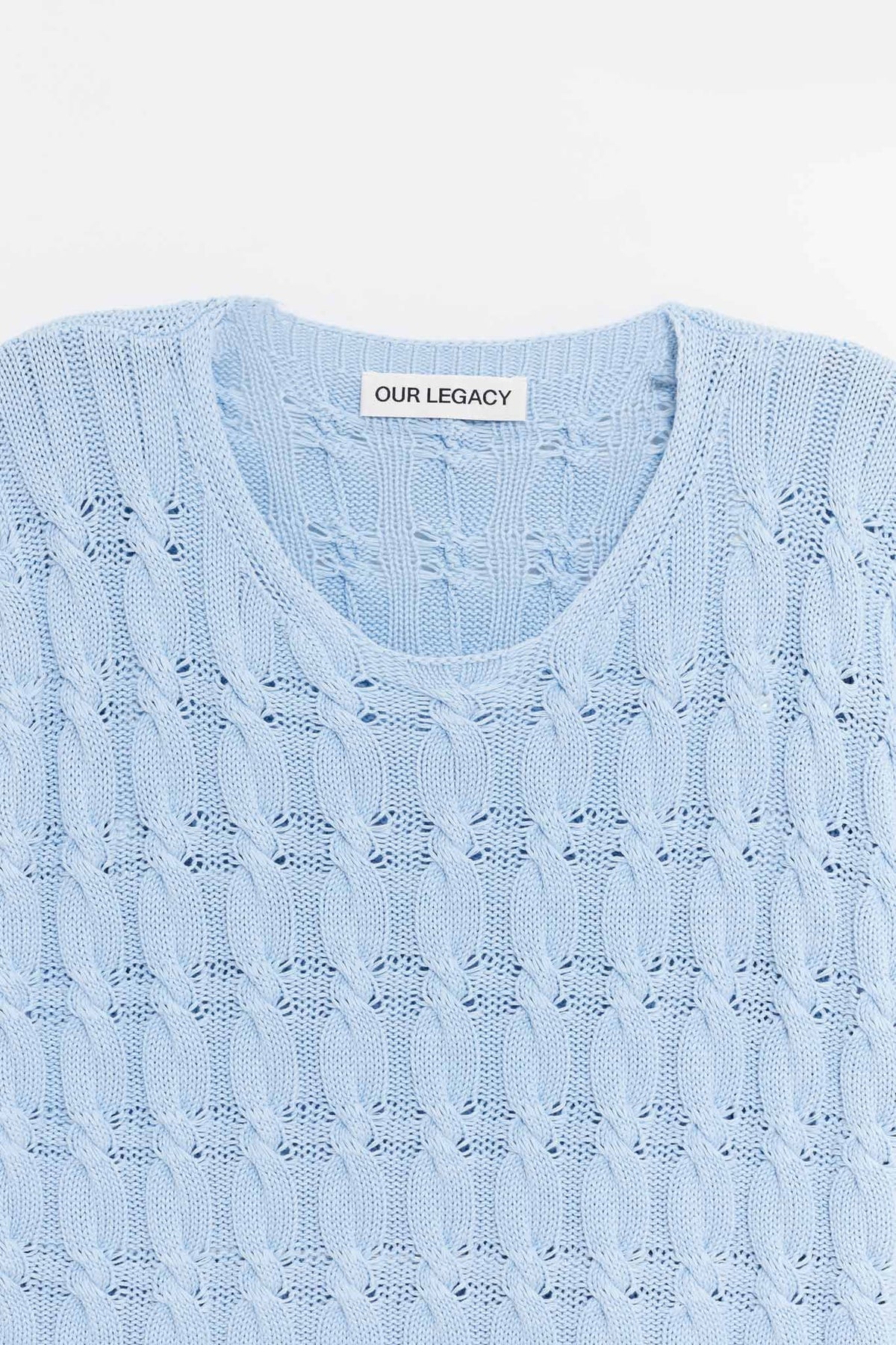 OUR LEGACY NATURAL DYE RIGID POPOVER SWEATER
