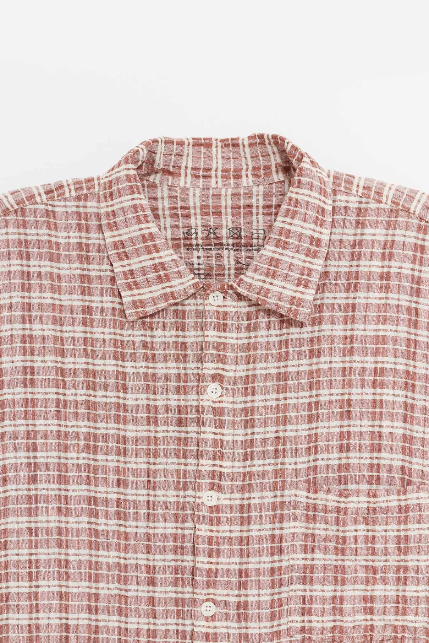 MFPEN RUSTY CHECK MECHANIC SHIRT