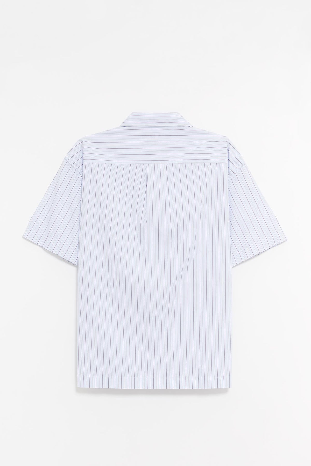 MFPEN LIGHT BLUE BANKER STRIPE HOLIDAY SHIRT