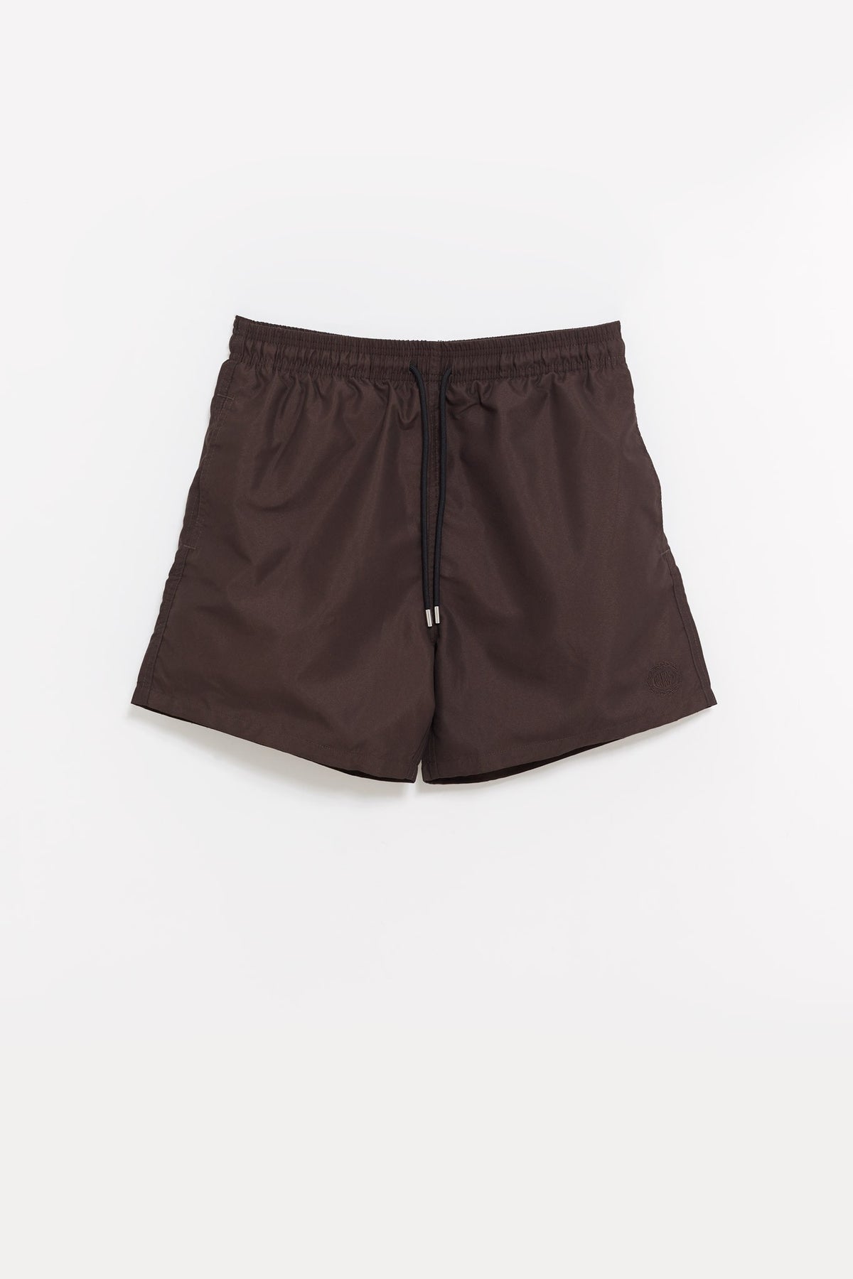 LOUVOIS BROWN SEAQUAL SWIMMING SHORTS