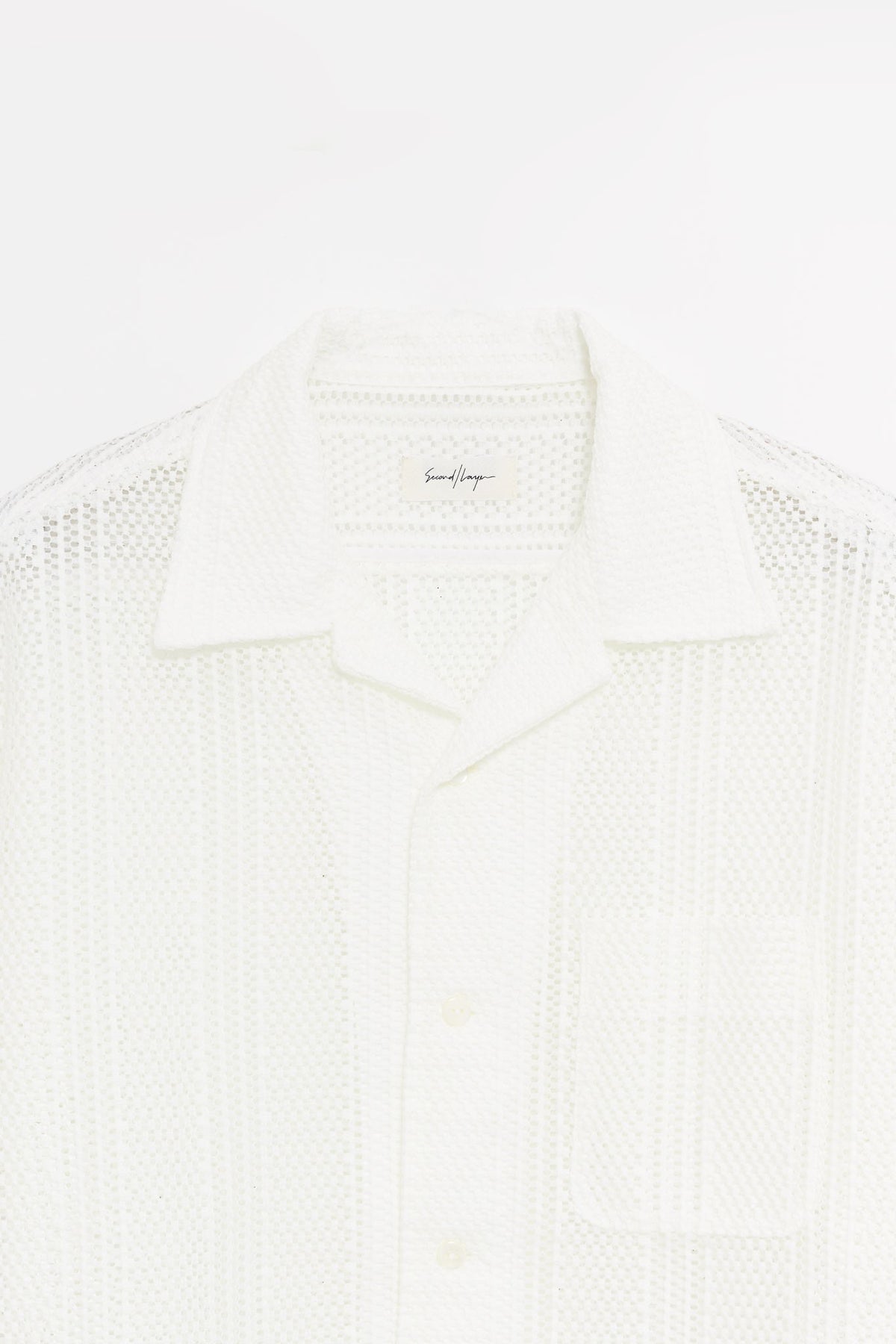 SECOND LAYER WHITE INDIO SHIRT