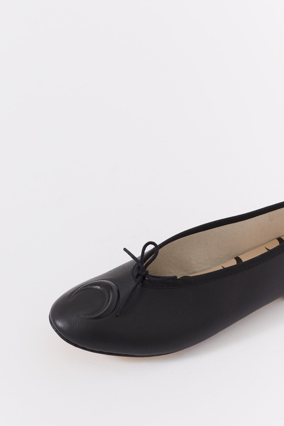 MARINE SERRE BLACK SOFT NAPPA X REPETTO LILOUH SANDALS