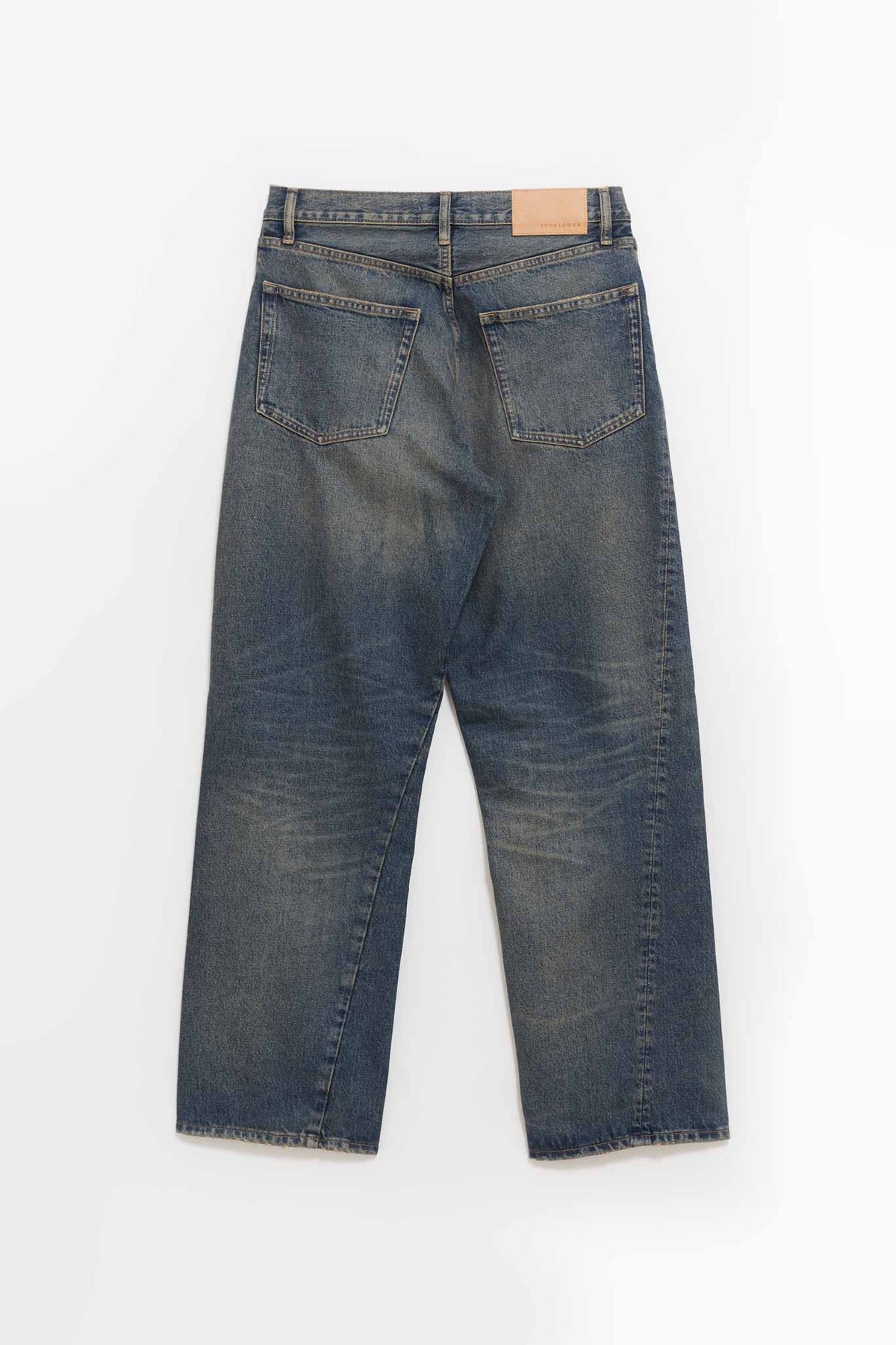 SUNFLOWER DIRTY BLUE WIDE TWIST JEANS