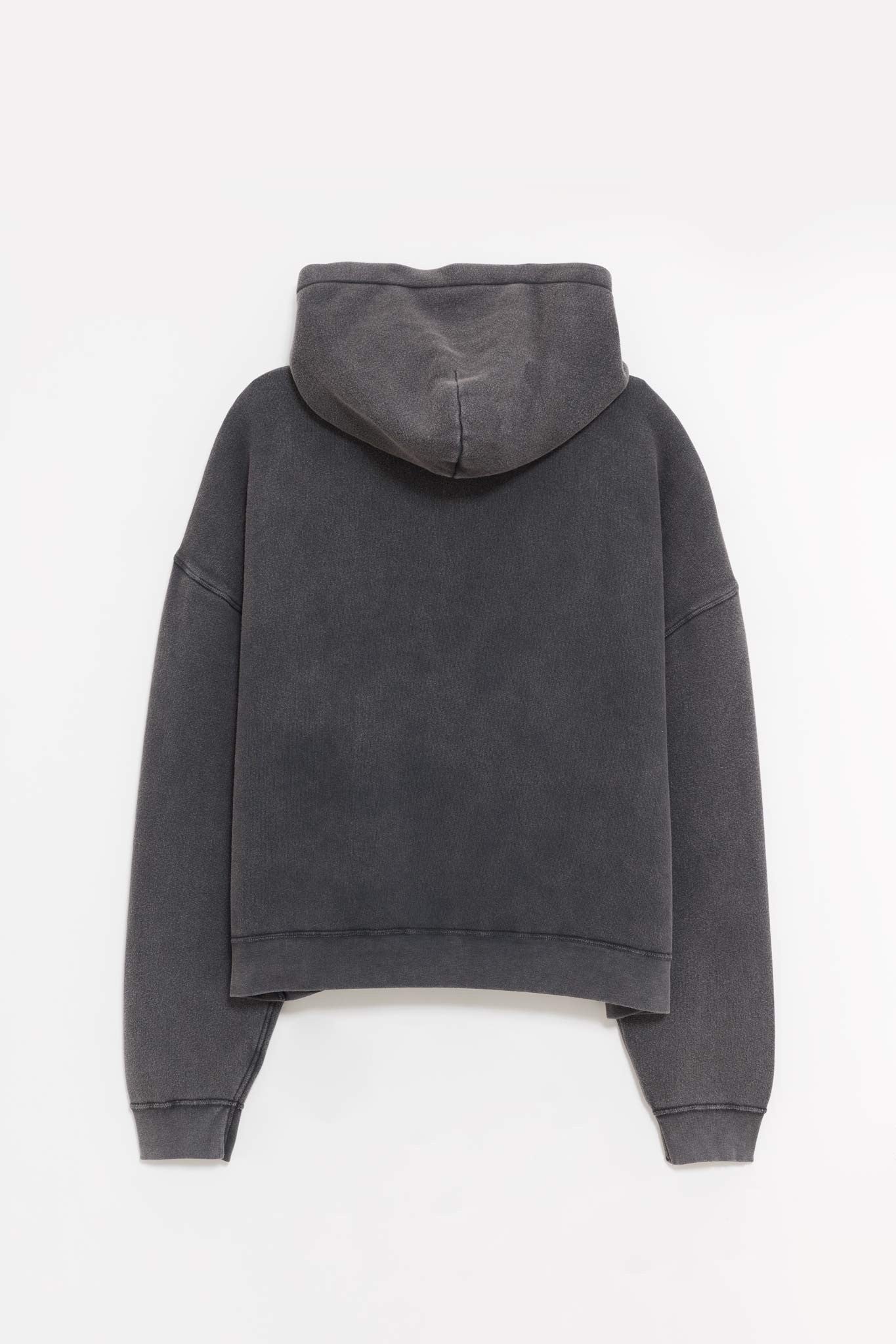 SUNFLOWER ANTRACITE WASHED HOOD SWEAT HOODIE
