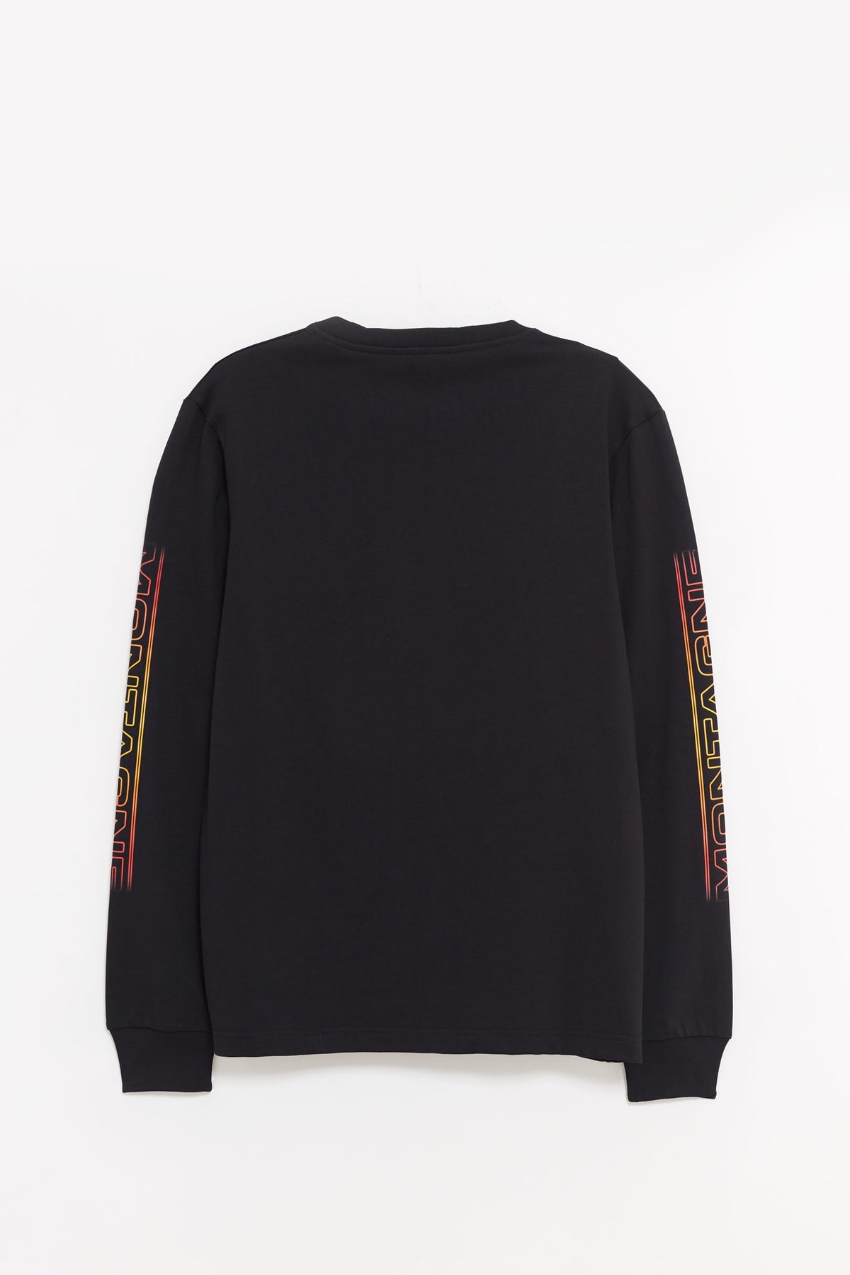 CASABLANCA BLACK SKI PRINTED LONG SLEEVE T SHIRT
