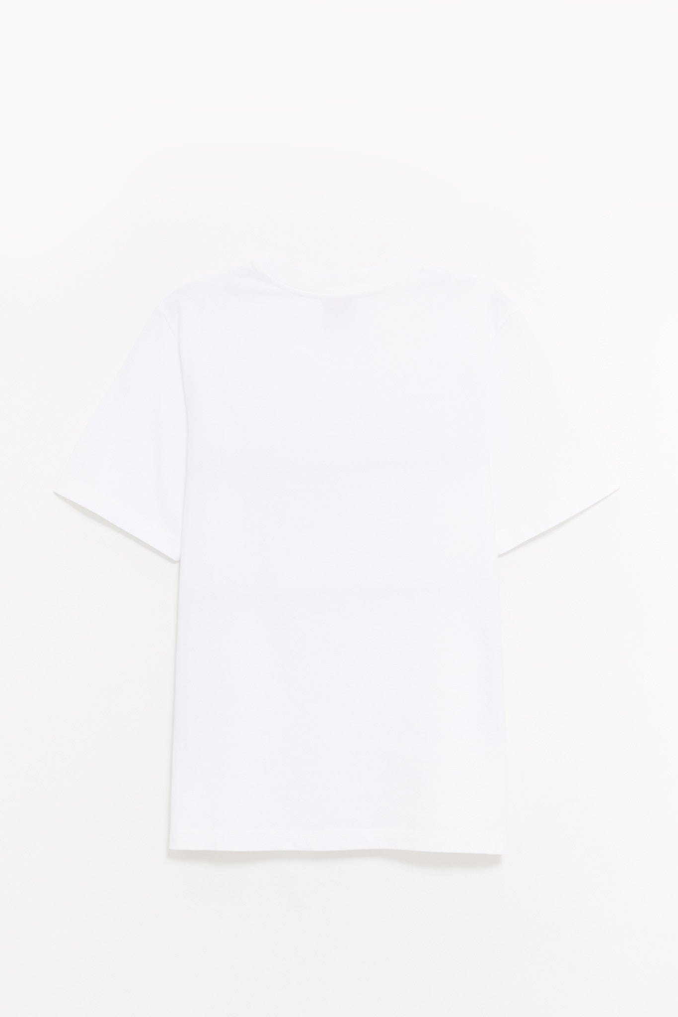 CASABLANCA WHITE CASA WAY KAWAII ORANGE PRINTED T SHIRT