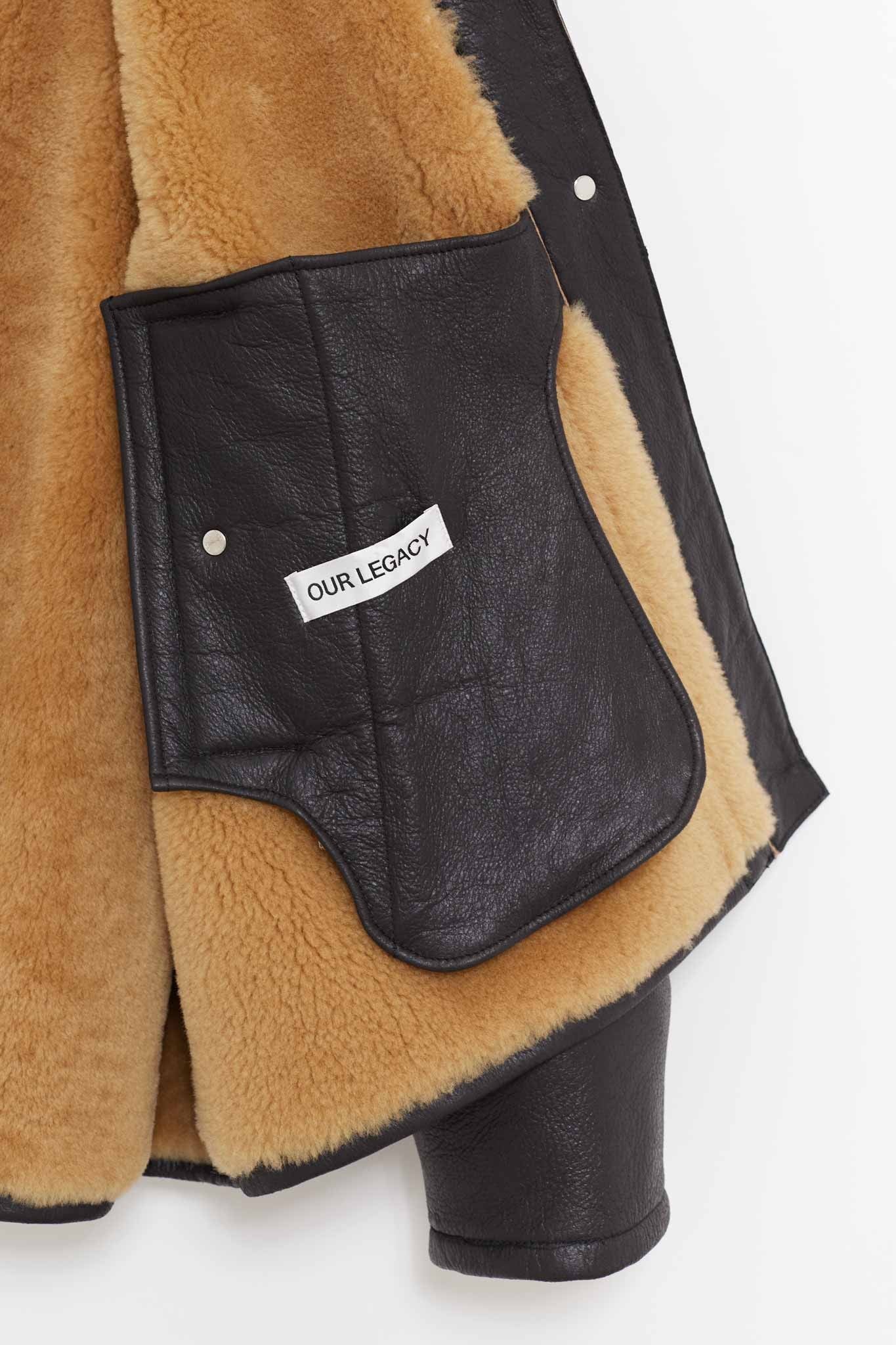 OUR LEGACY NATURAL AVIATOR BLIZZARD JACKET