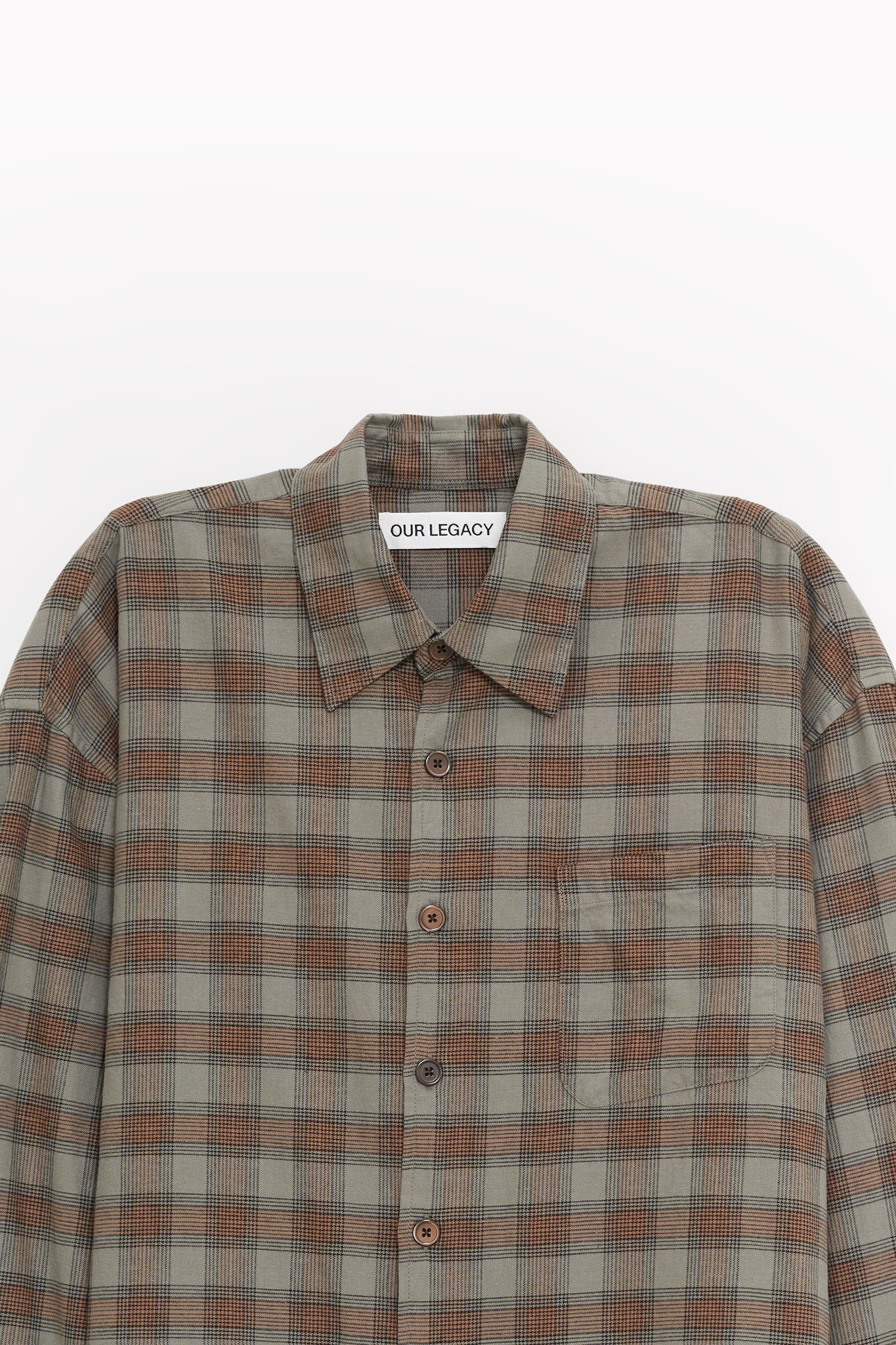 OUR LEGACY IOWA FLANNEL BORROWED SHIRT