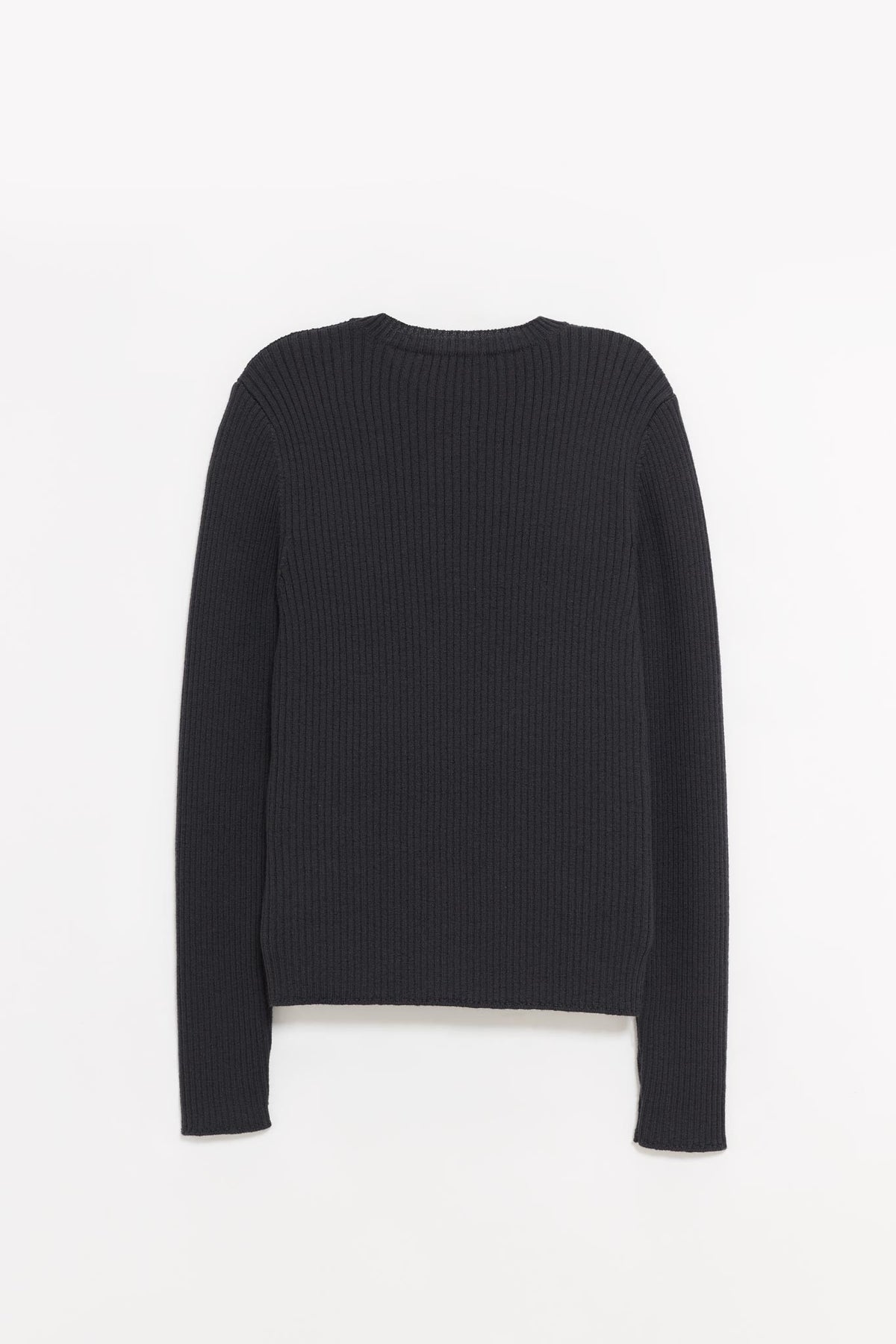 OUR LEGACY OFF BLACK COMPACT ROUNDNECK
