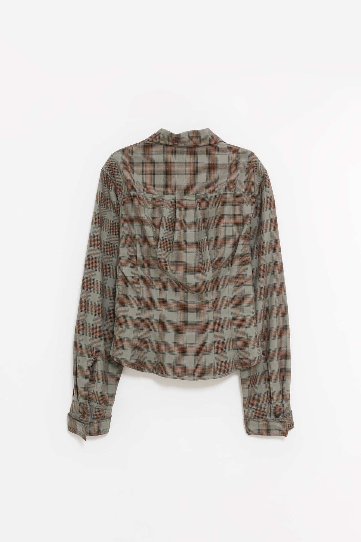 OUR LEGACY IOWA FLANNEL ENVELOP SHIRT