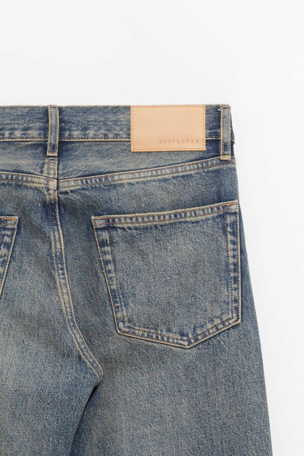 SUNFLOWER DIRTY BLUE LOOSE JEANS