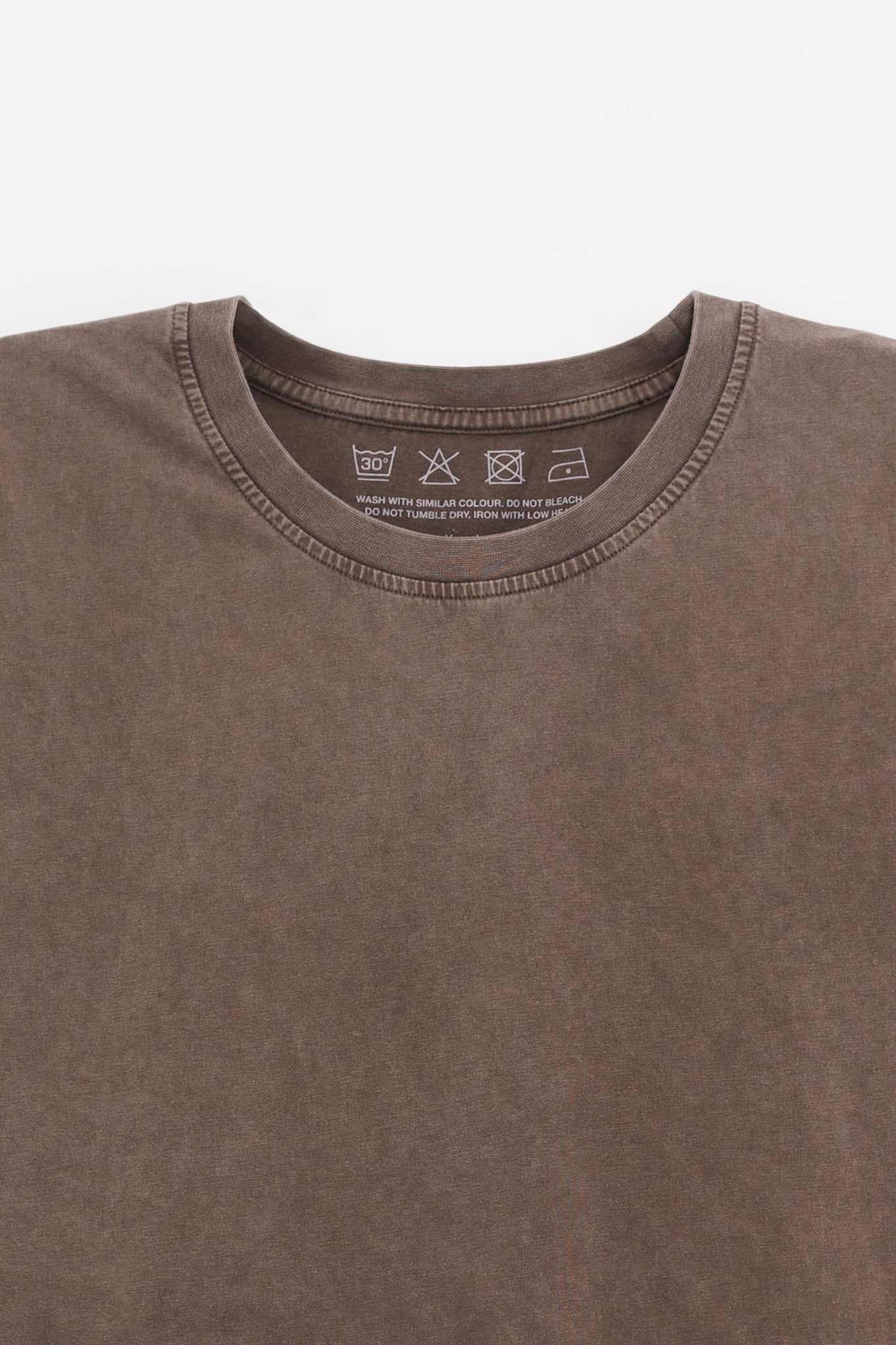 MFPEN WASHED BROWN NEW T SHIRT
