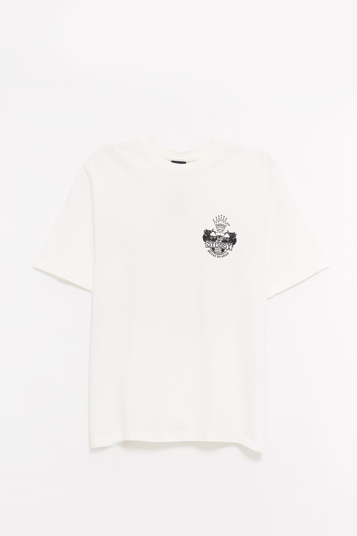 STUSSY NATURAL BUILT TO LAST PIG DYED T SHIRT