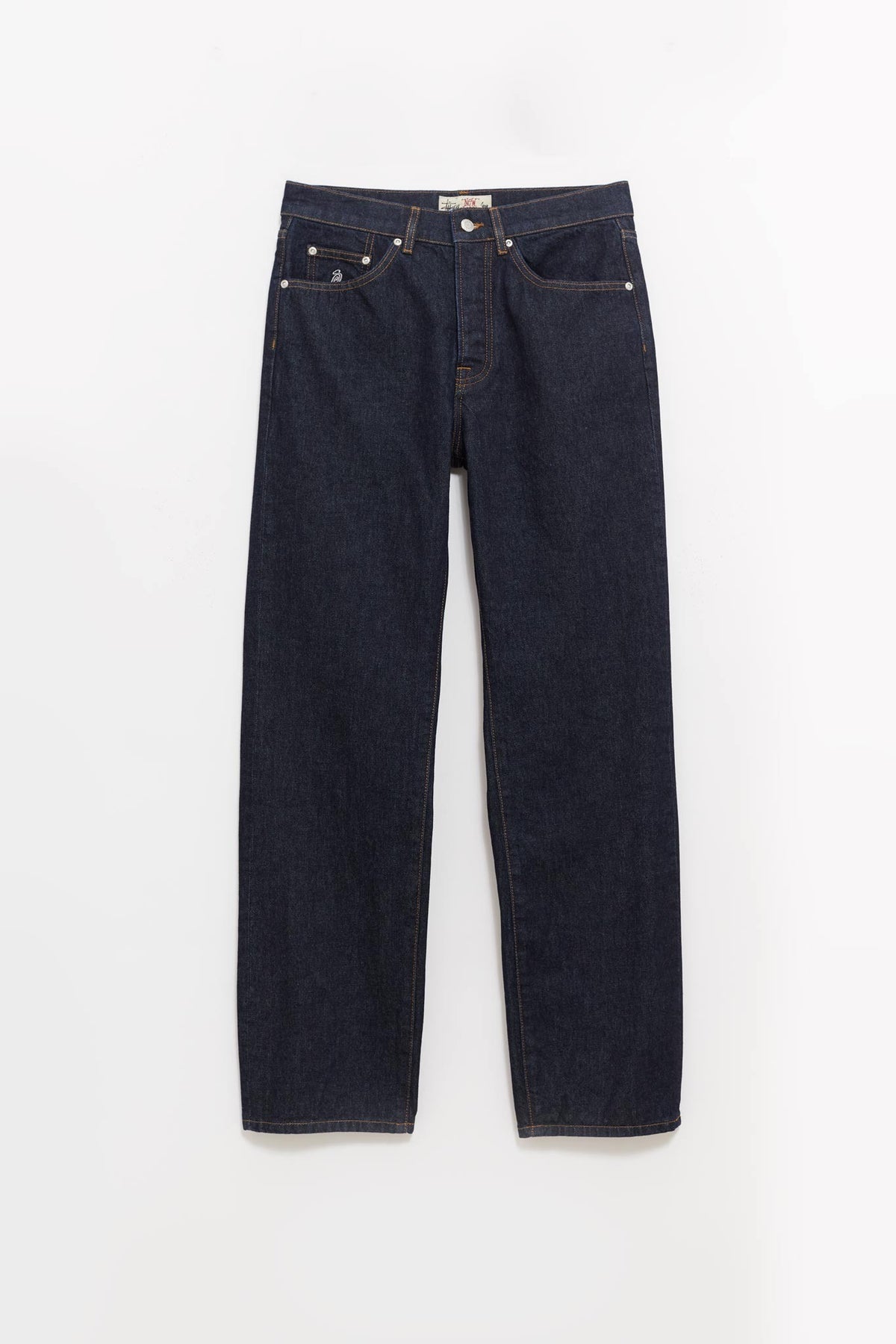 STUSSY RINSED INDIGO NEW CLASSIC JEANS DEMIM