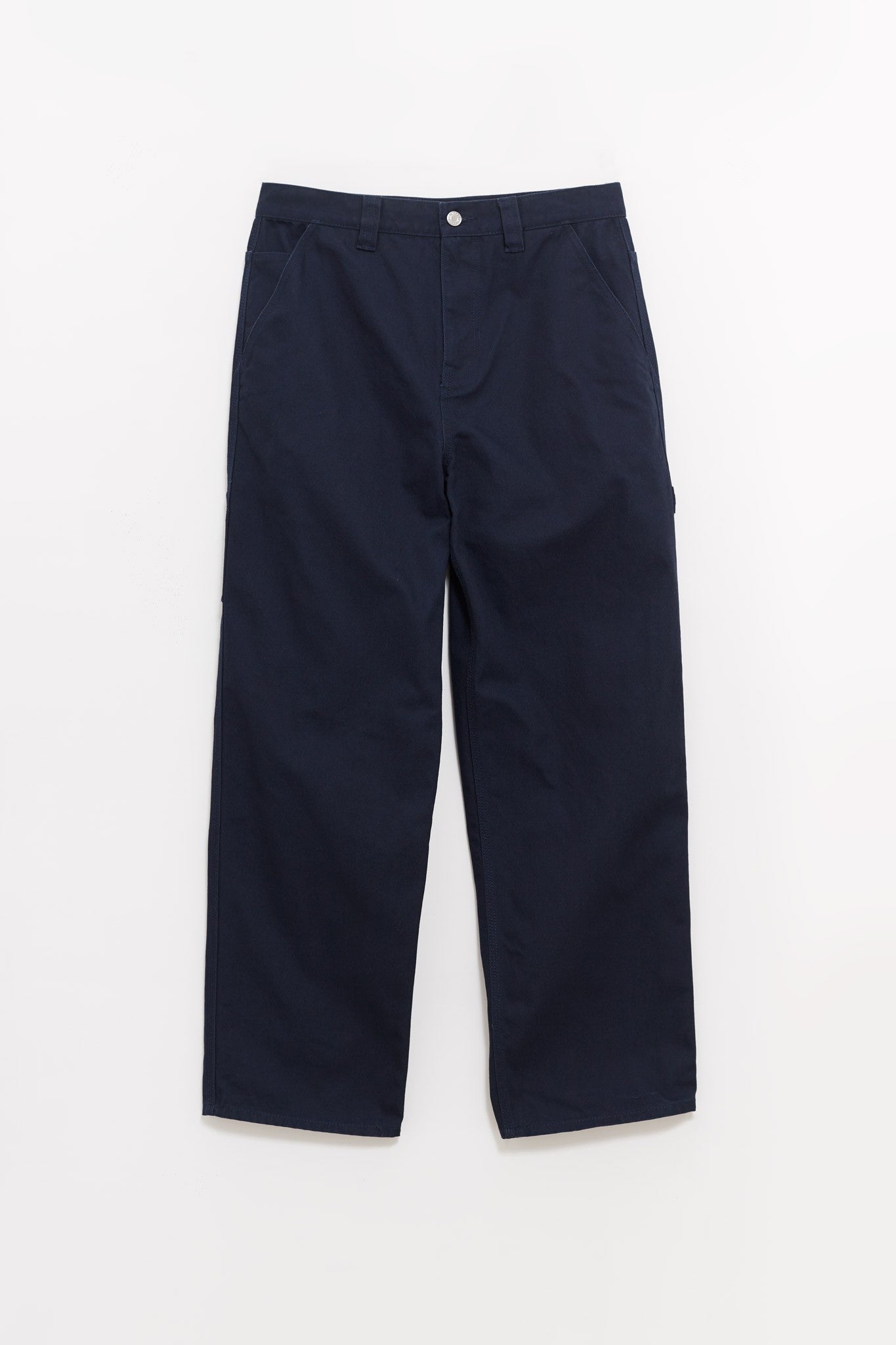 STUSSY NAVY CARPENTER PANT CANVAS DENIM