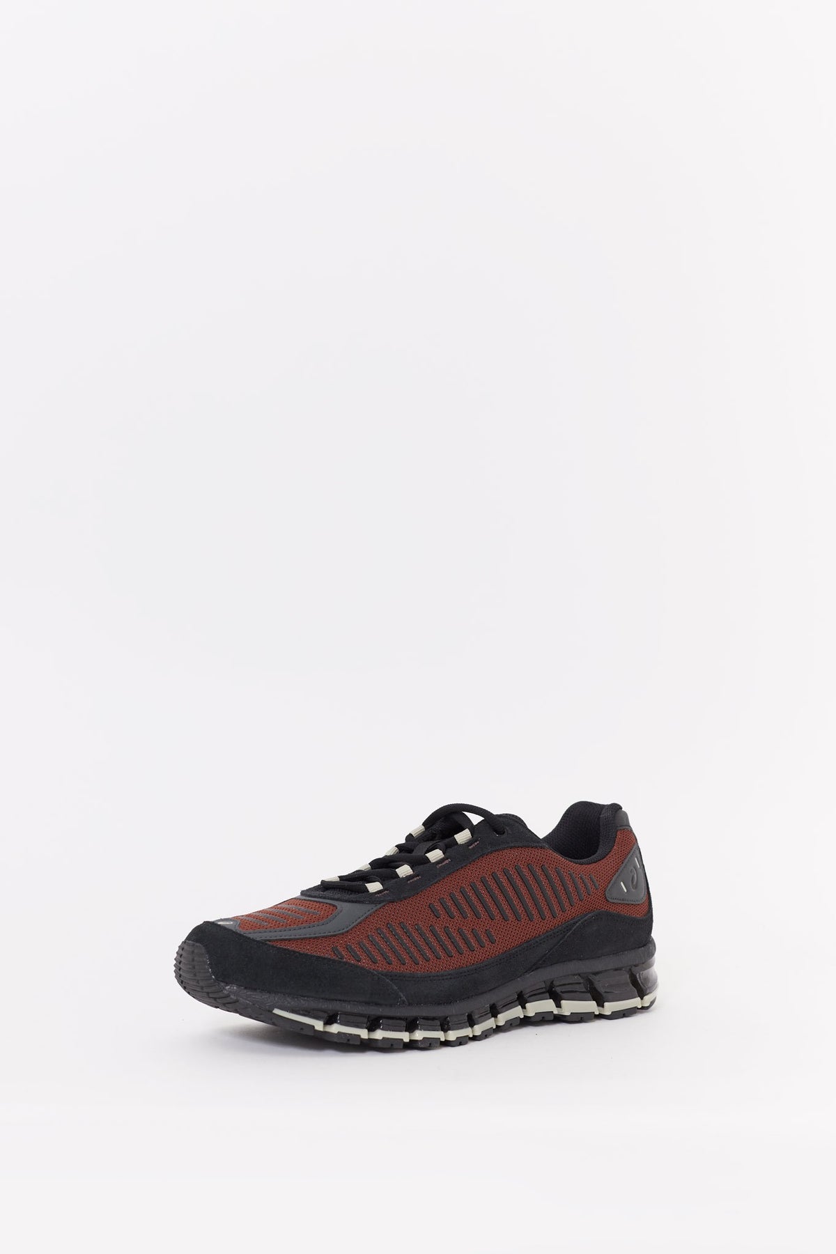 ASICS REDDISH BROWN GEL QUANTUM 360 SNEAKERS