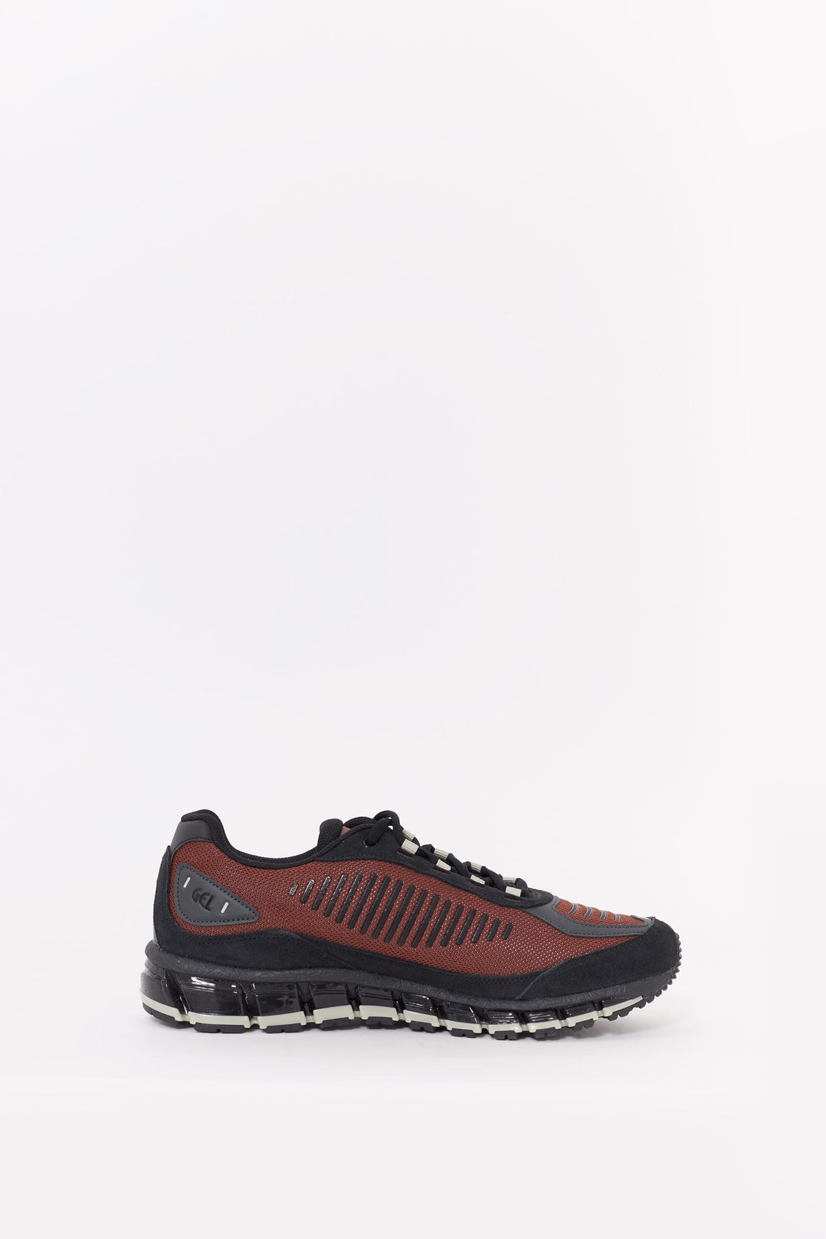 ASICS REDDISH BROWN GEL QUANTUM 360 SNEAKERS