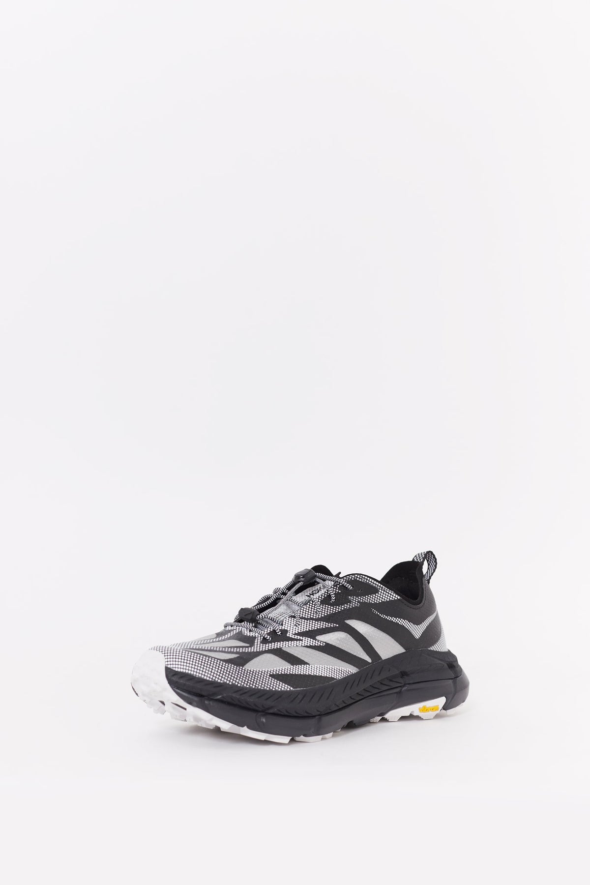 HOKA BLACK WHITE U MAFATE SPEED 4 LITE TS SNEAKERS