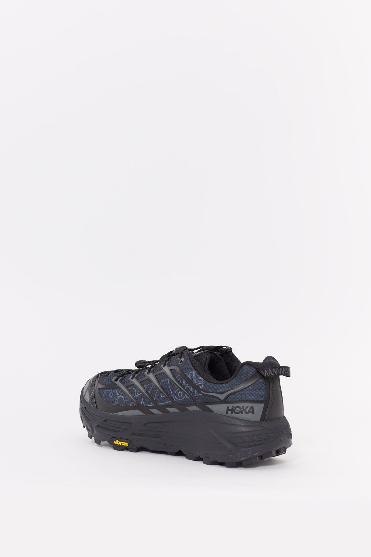 HOKA BLACK U MAFATE THREE2 WORDM SNEAKERS