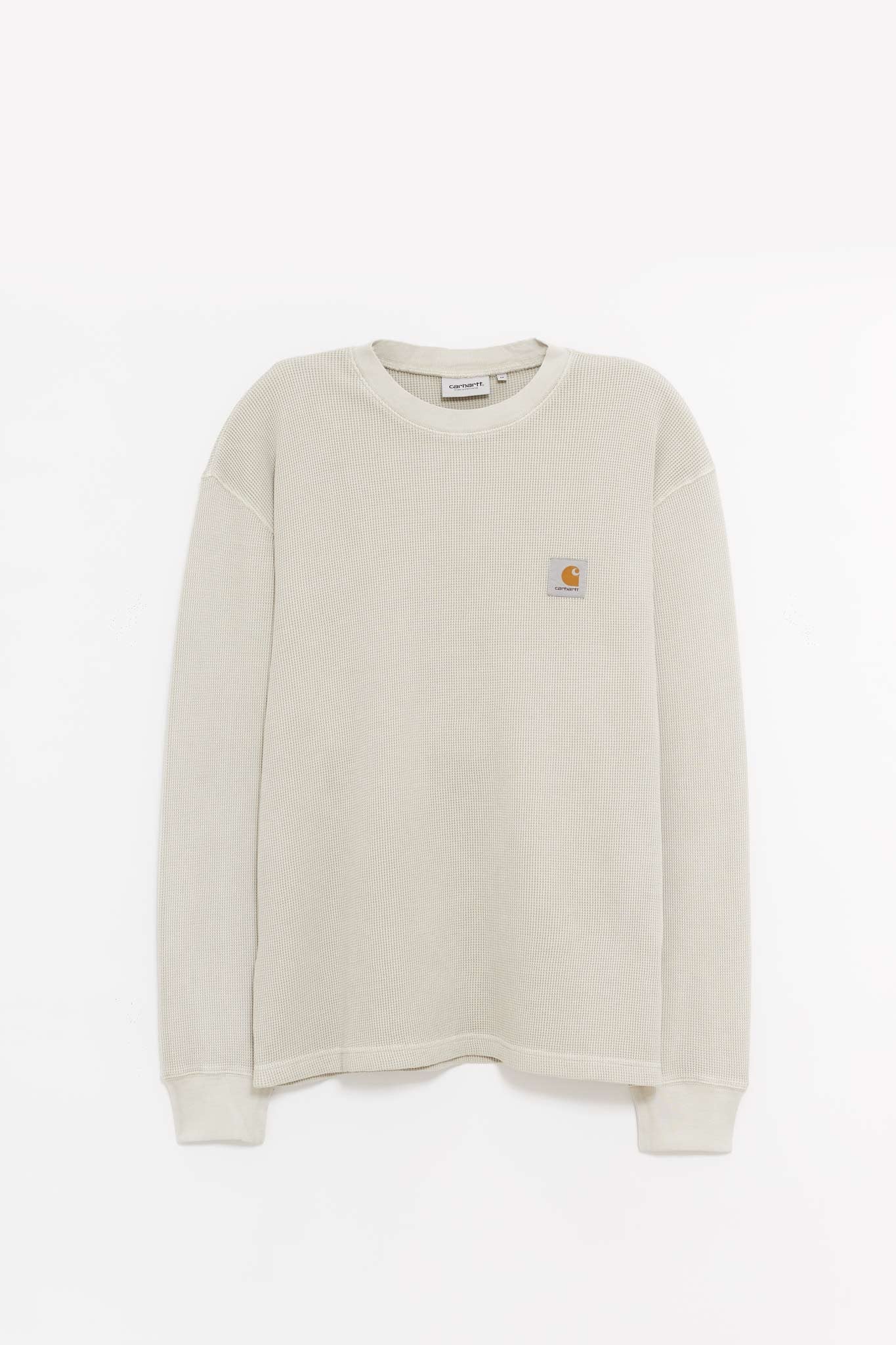 CARHARTT WIP FLEUR DE SEL L S VISTA WAFFLE T SHIRT