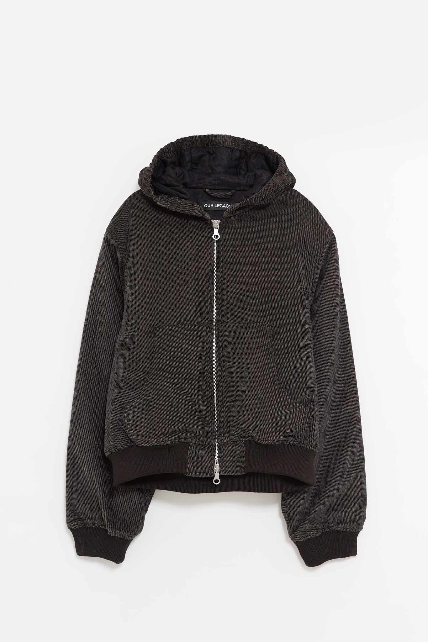 OUR LEGACY DARK BROWN BANK JACKET