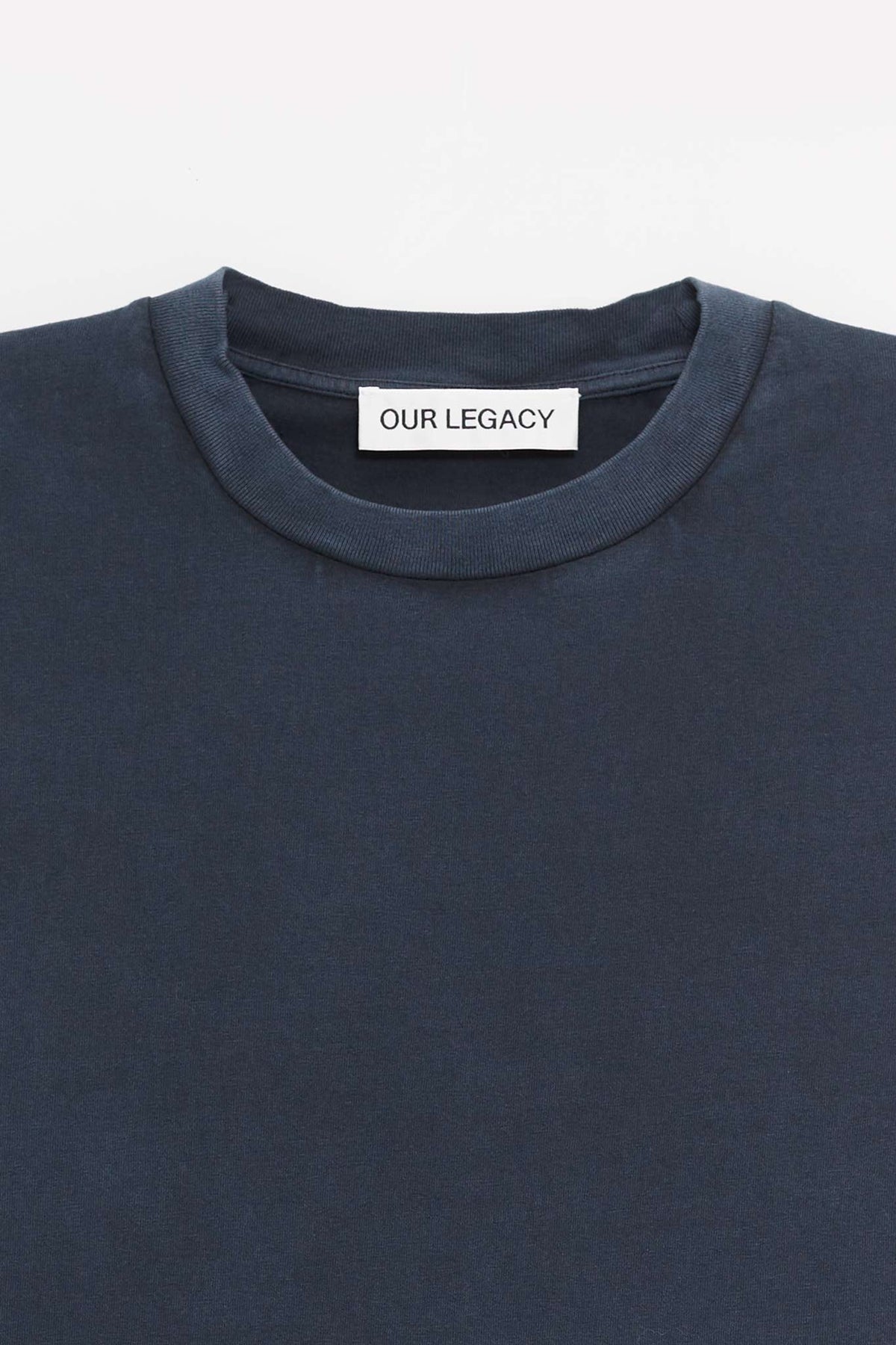 OUR LEGACY WORN BLUE BOX T SHIRT
