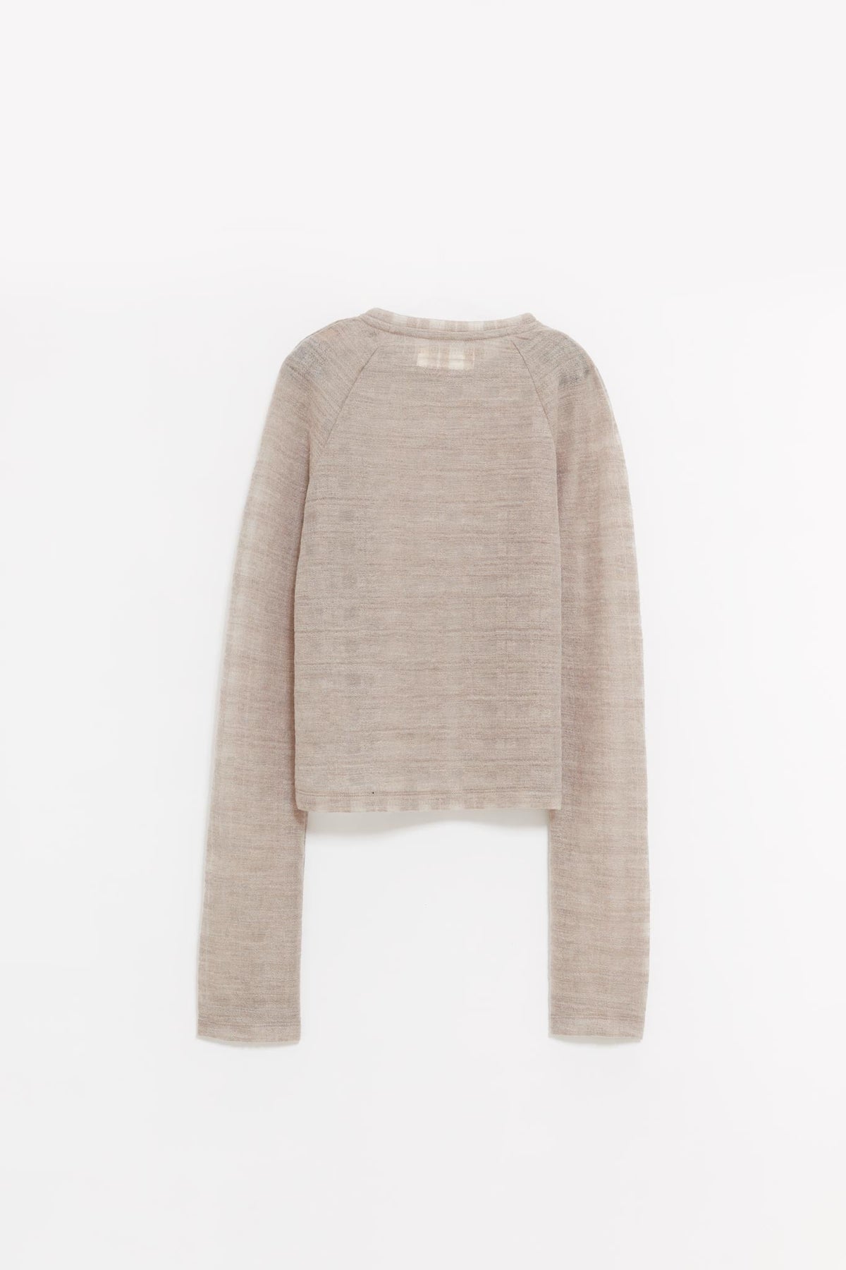 MFPEN BEIGE GAUZE RAGLAN LS T SHIRT