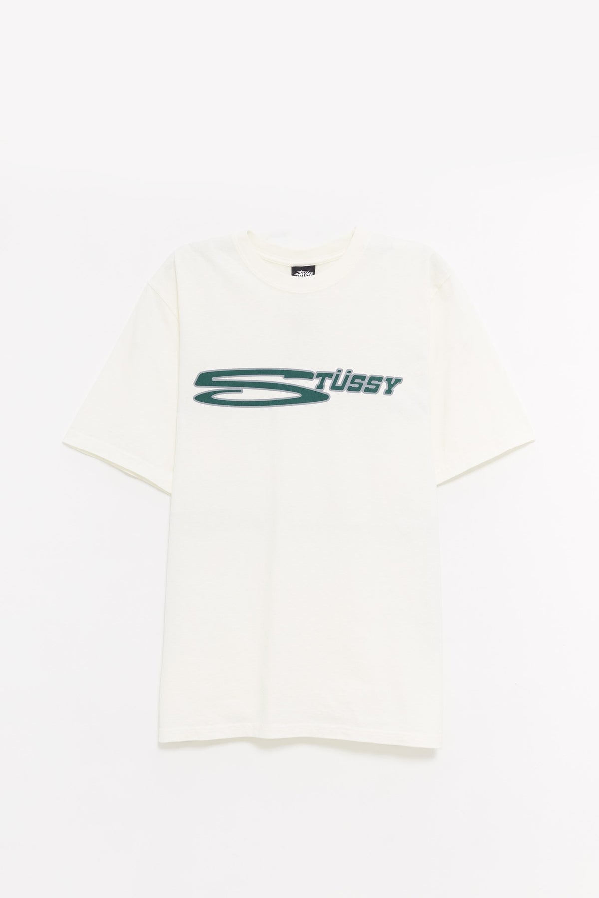 STUSSY NATURAL STRETCH PIG DYED T SHIRT