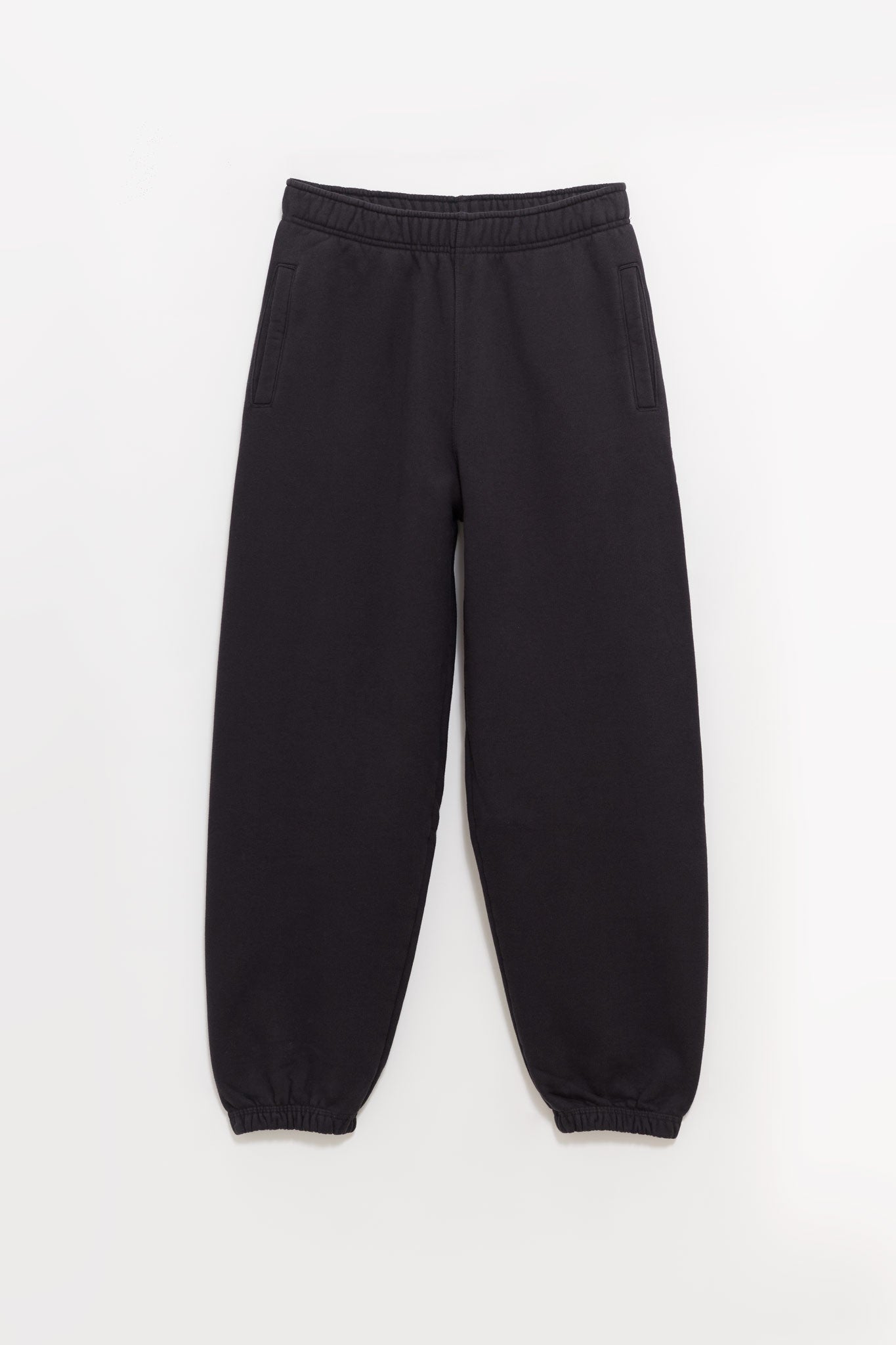 STUSSY WASHED BLACK WORKGEAR SWEATPANT