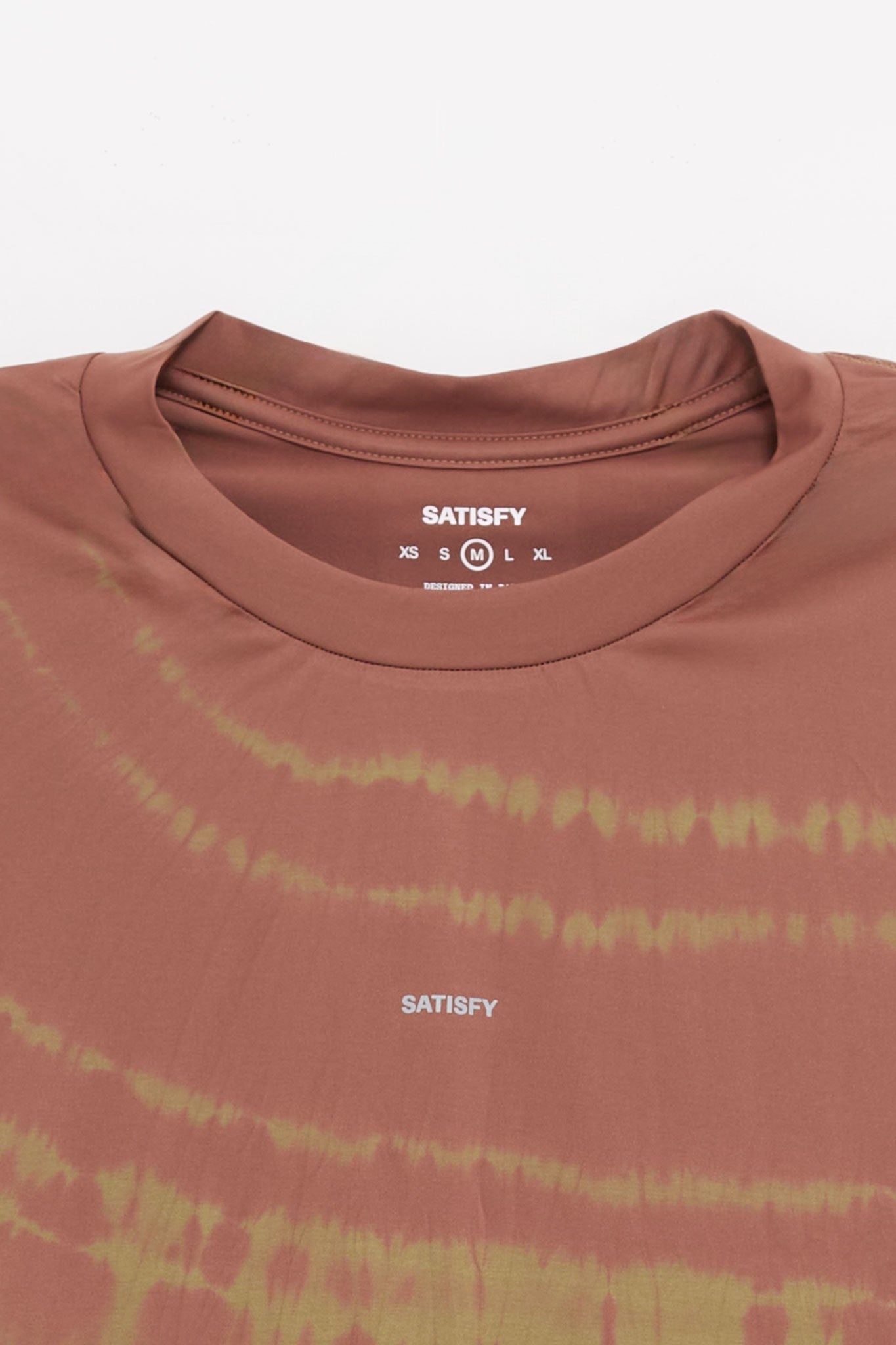SATISFY TIE DYE MINERAL CAMO AURALITE T SHIRT