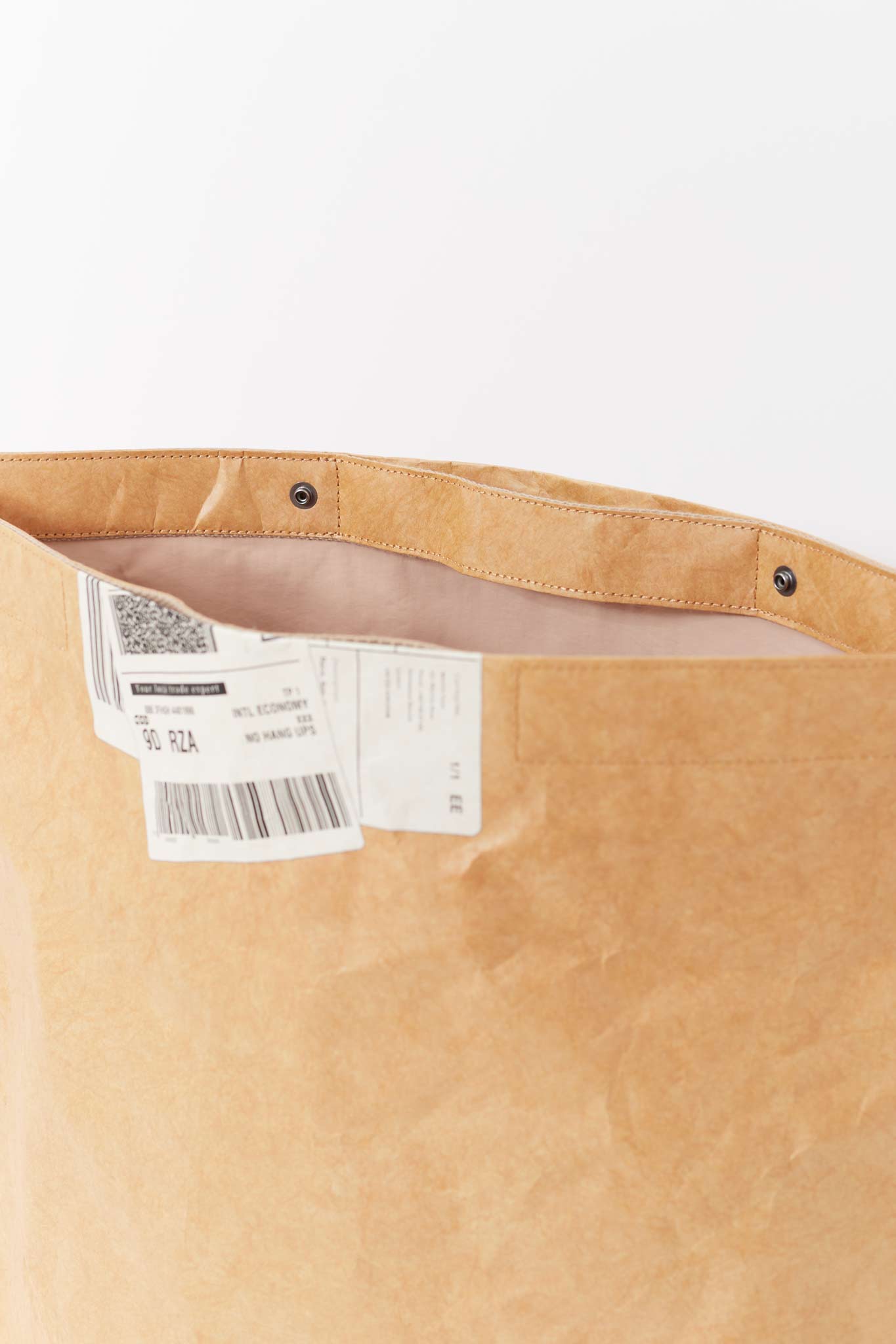 MARTINE ROSE BEIGE FOLDABLE BAG