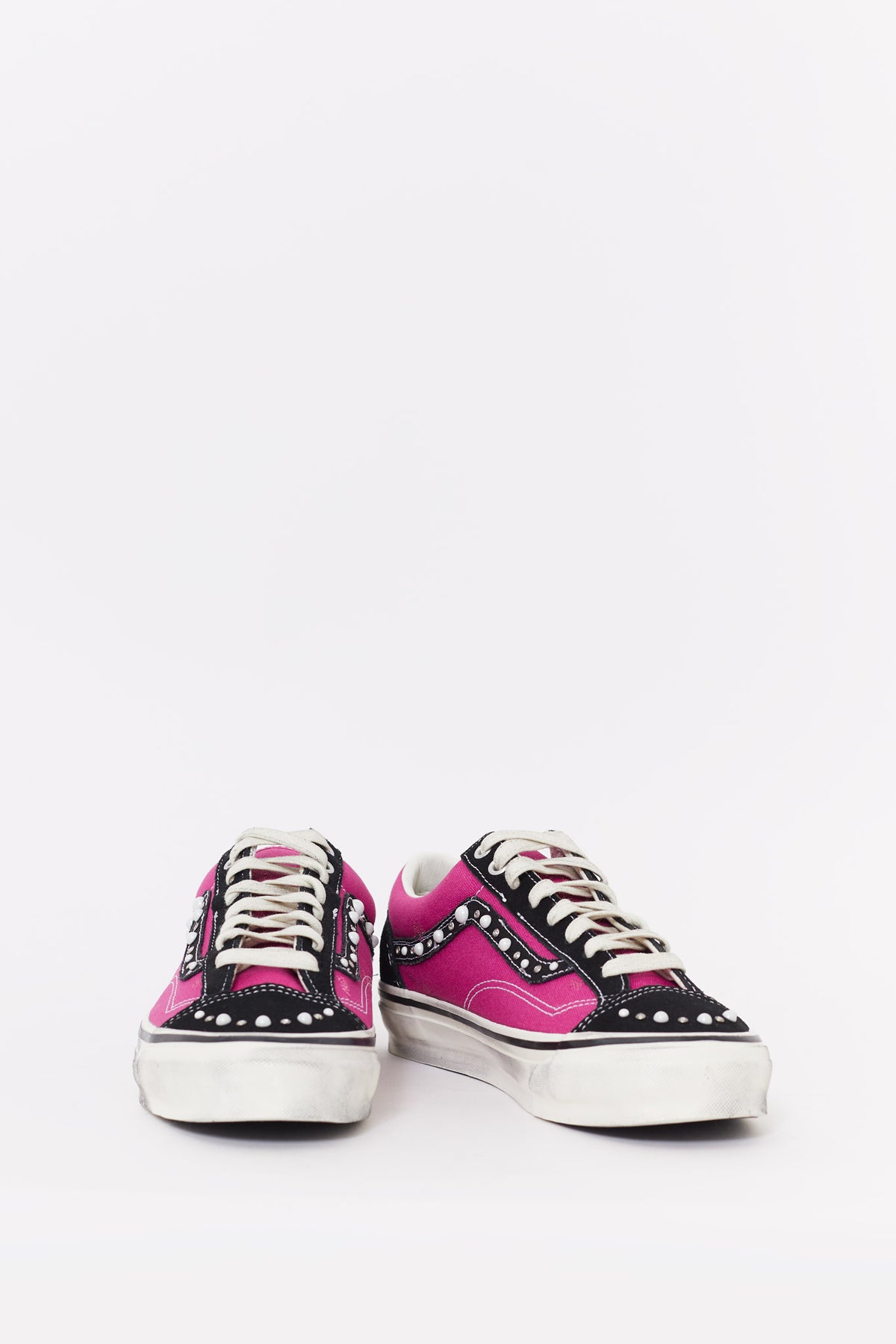 VANS OTW FUCHSIA RED PEARLIZED LX OLD SKOOL 36 SNEAKERS