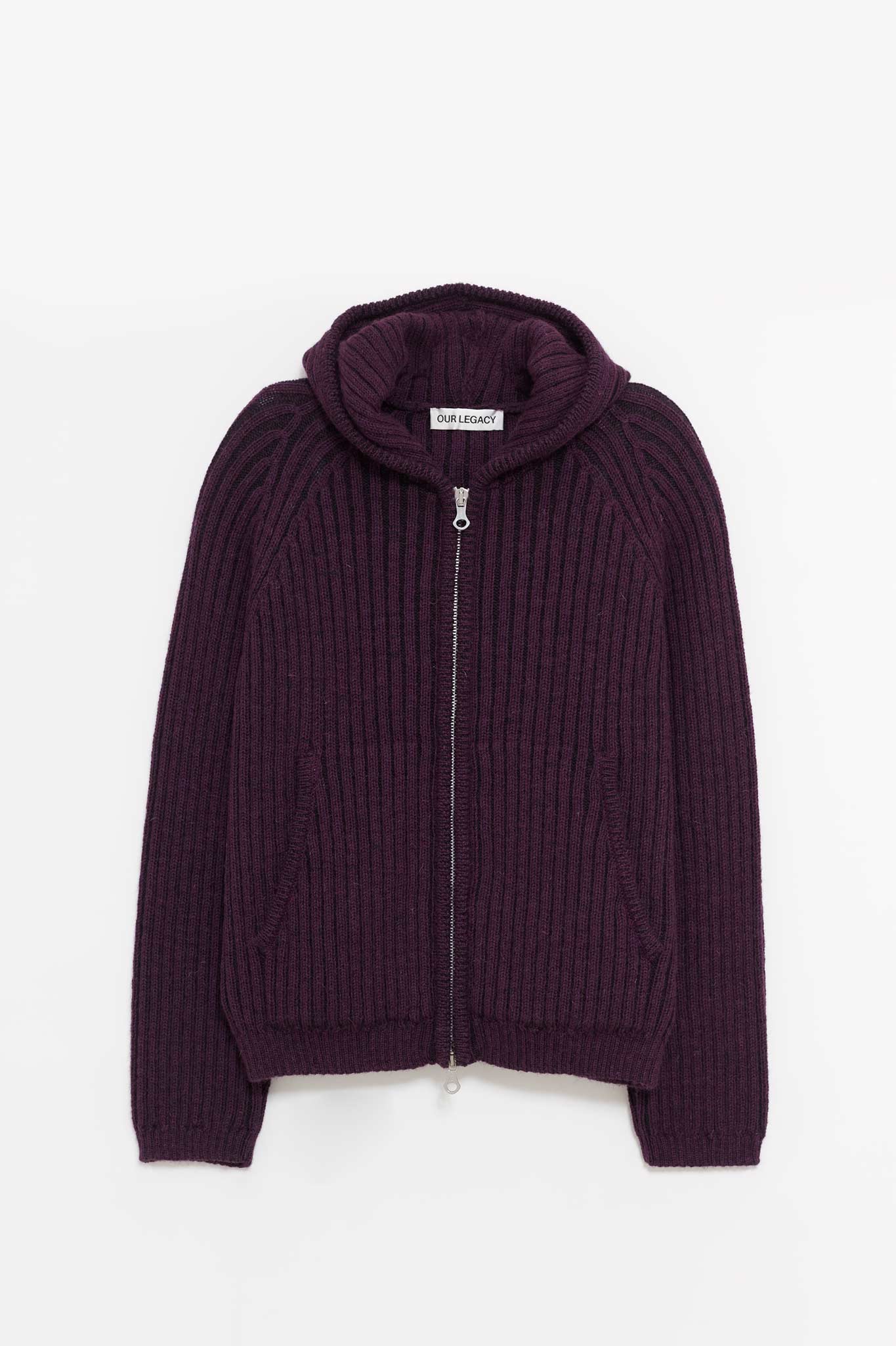 OUR LEGACY NIGHT VIOLET LEVEL HOOD JACKET