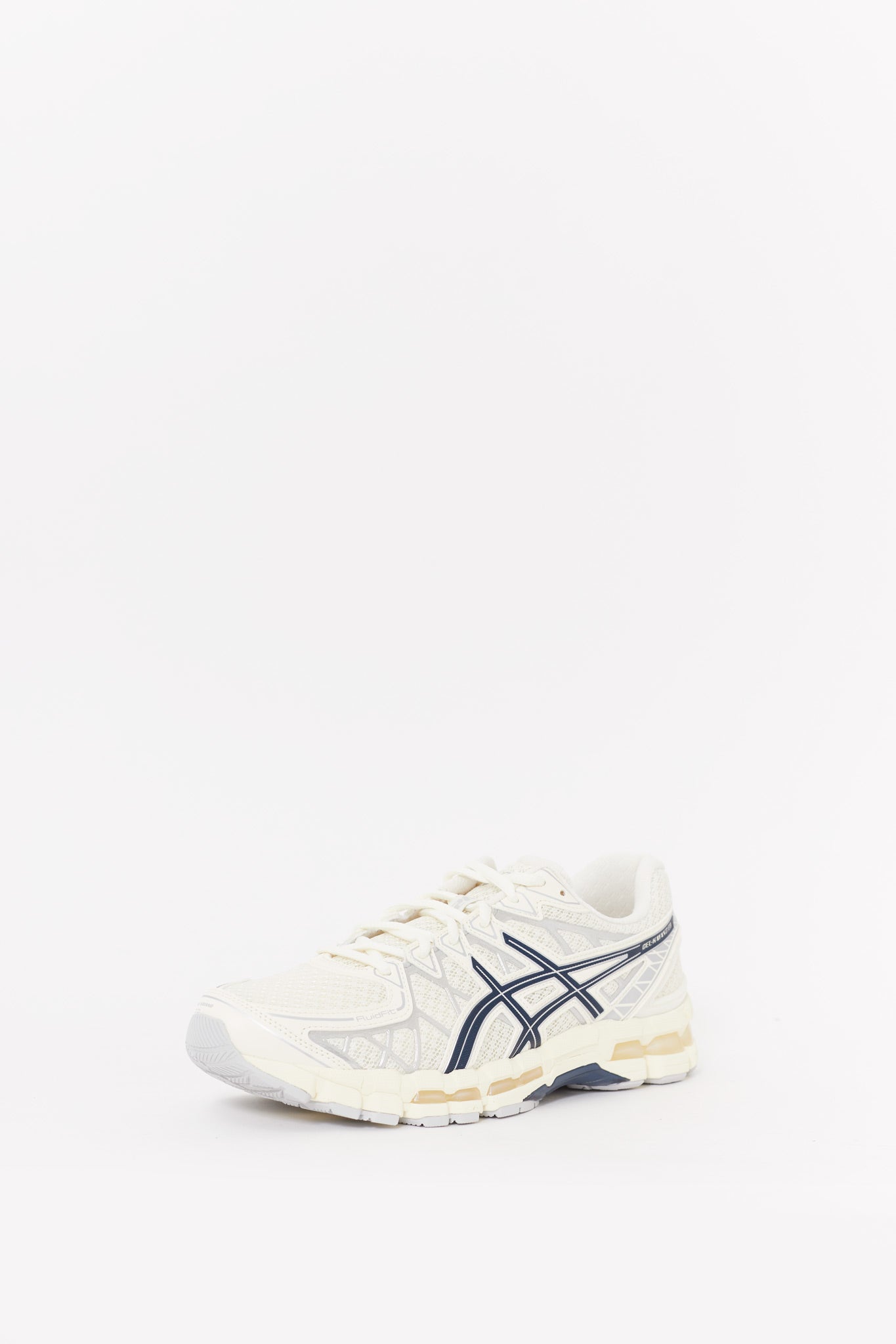 ASICS CREAM INDEPENDENCE BLUE GEL KAYANO 20 SNEAKERS