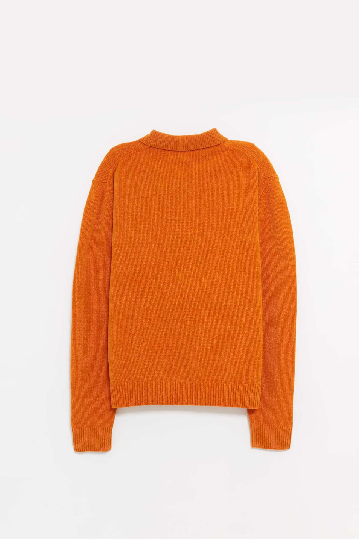 SUNFLOWER ORANGE CHENILE POLO