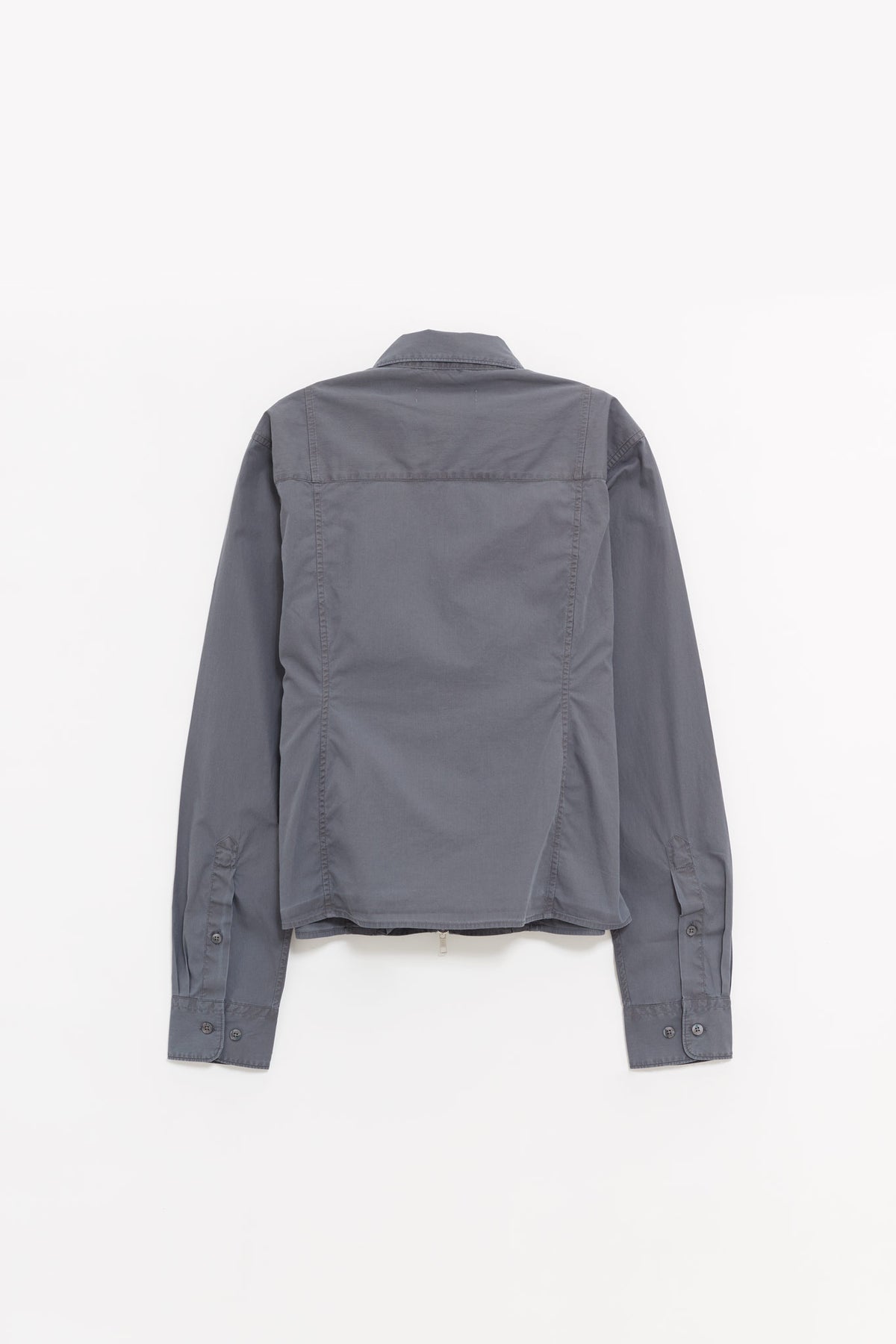 MFPEN WASHED GRAPHITE READERS ZIP SHIRT