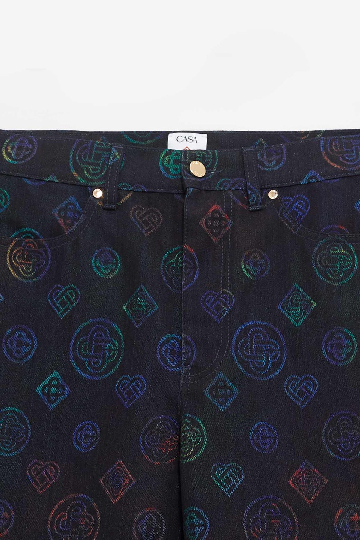 CASABLANCA HEATMAP HEATMAP DENIM JEANS