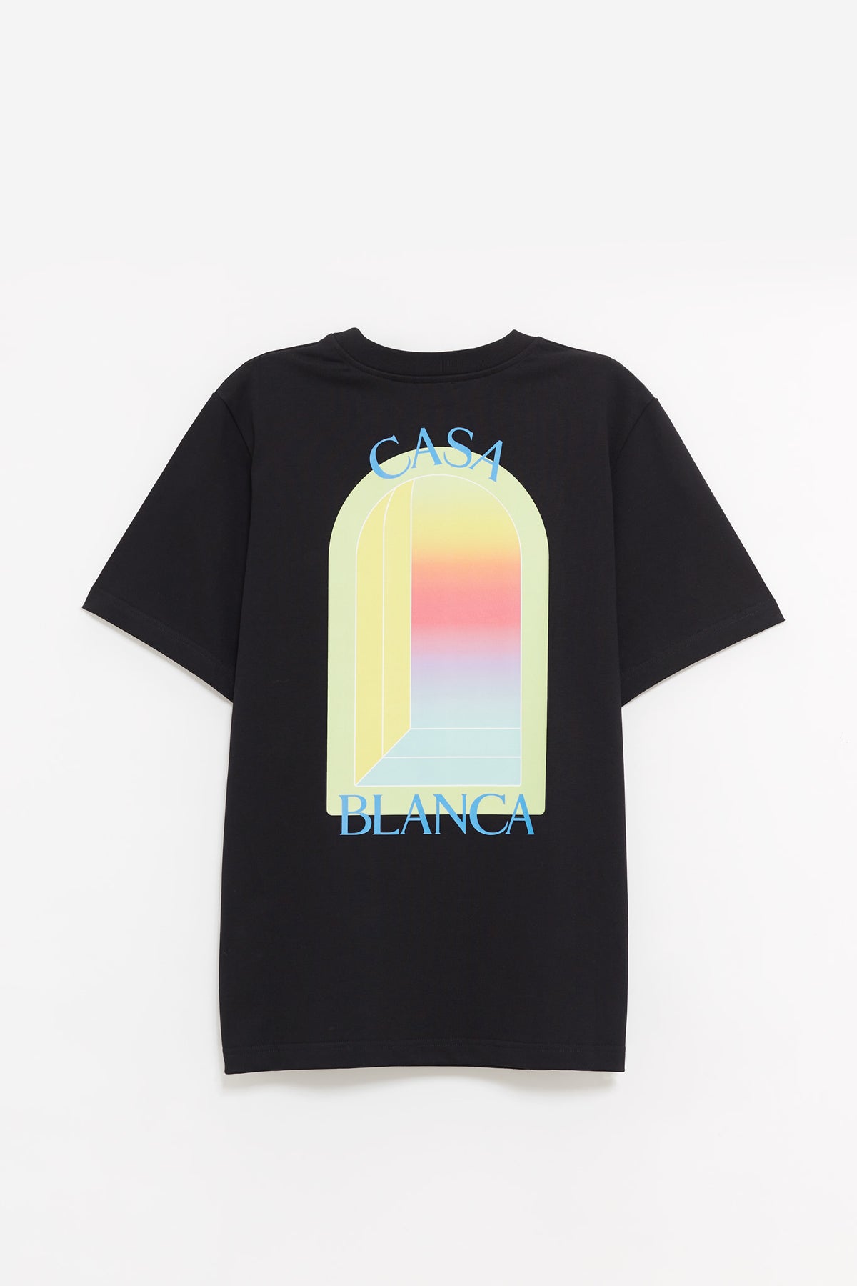 CASABLANCA BLACK L ARCHE CLASSIC T SHIRT