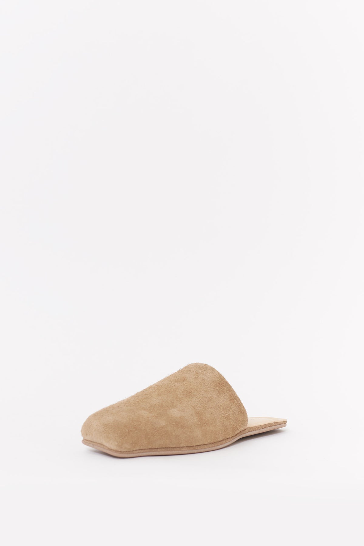 OUR LEGACY CEDAR SPECKLED SUEDE CIGARR SLIPPERS