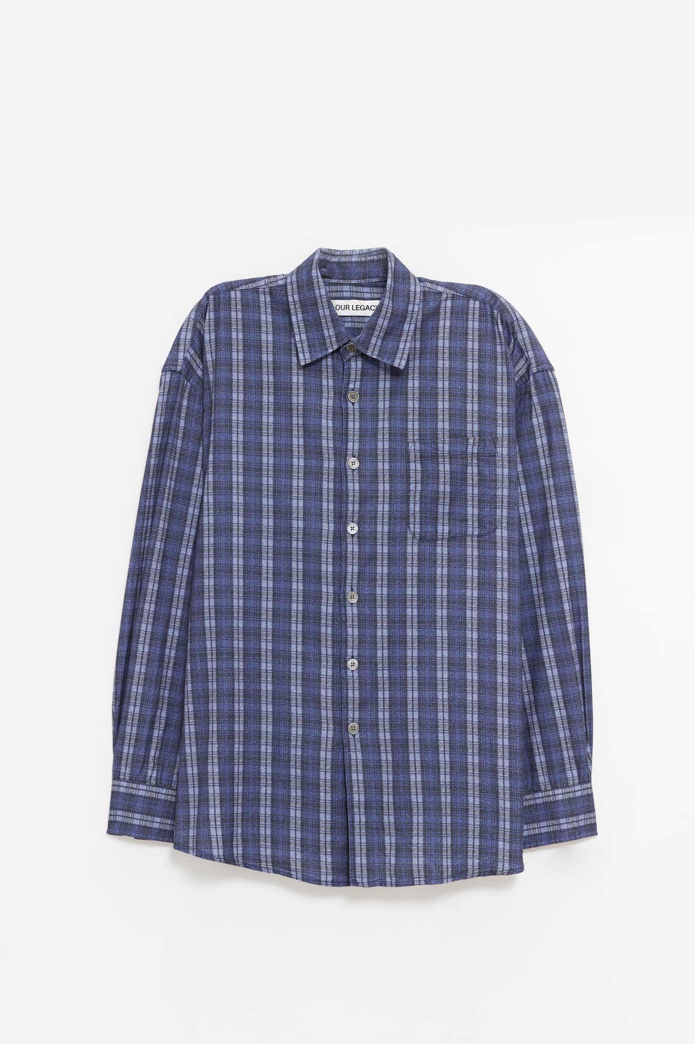 OUR LEGACY CHECK PLEASE PRINT BORROWED SHIRT