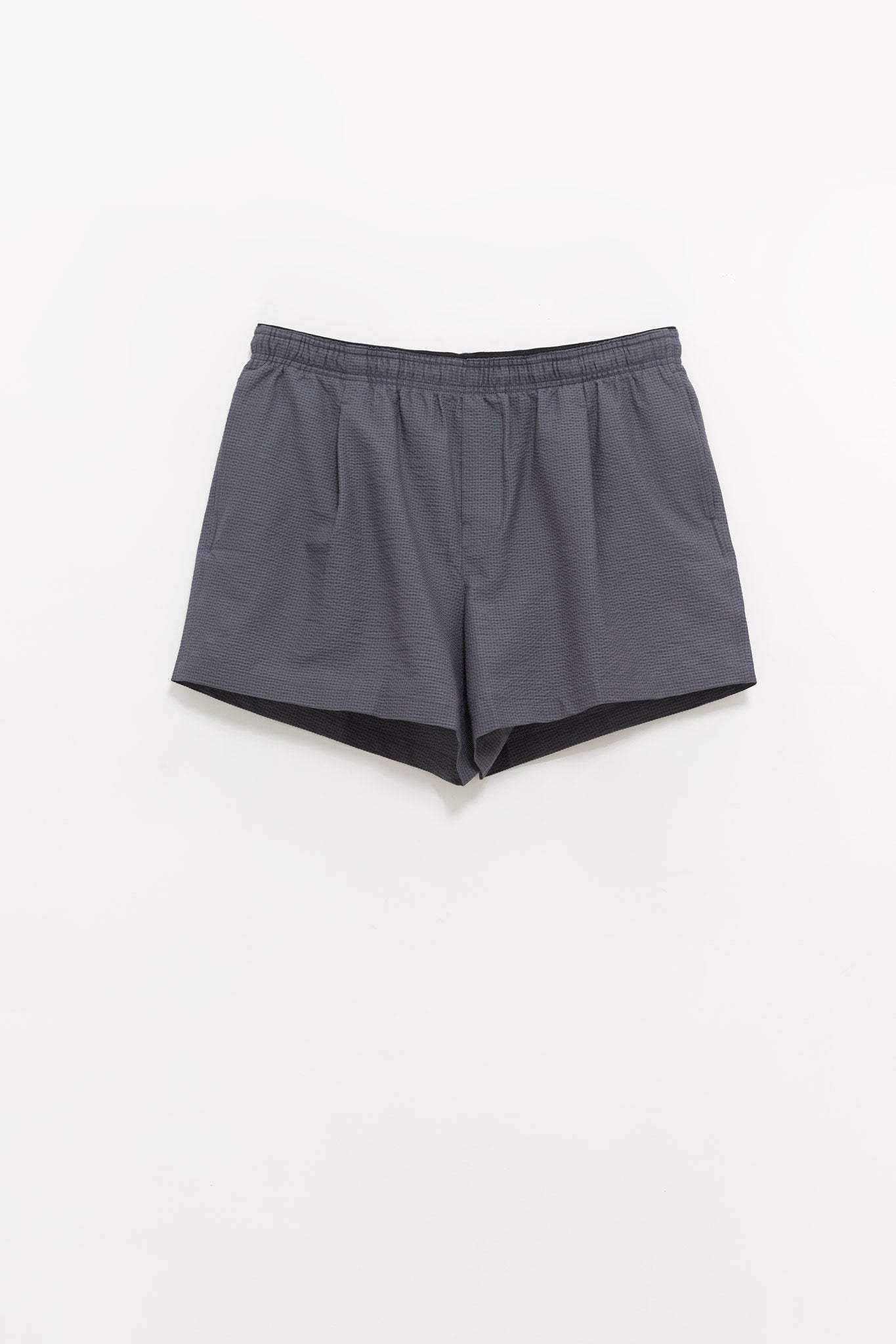 OUR LEGACY MOONWAKE COAST SEERSUCKER BOXER TRUNK