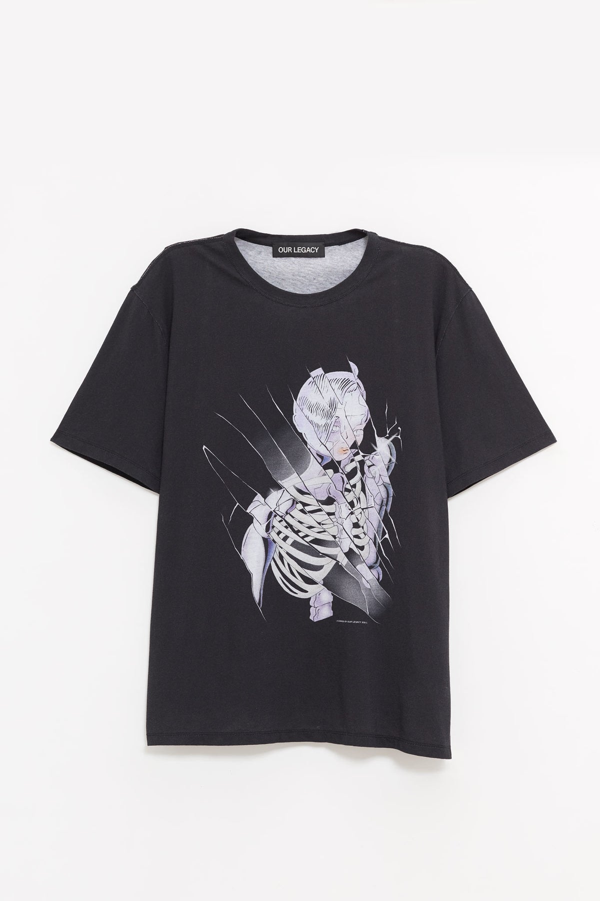 OUR LEGACY CYBERNETIC ANGEL PRINT NEW BOX T SHIRT