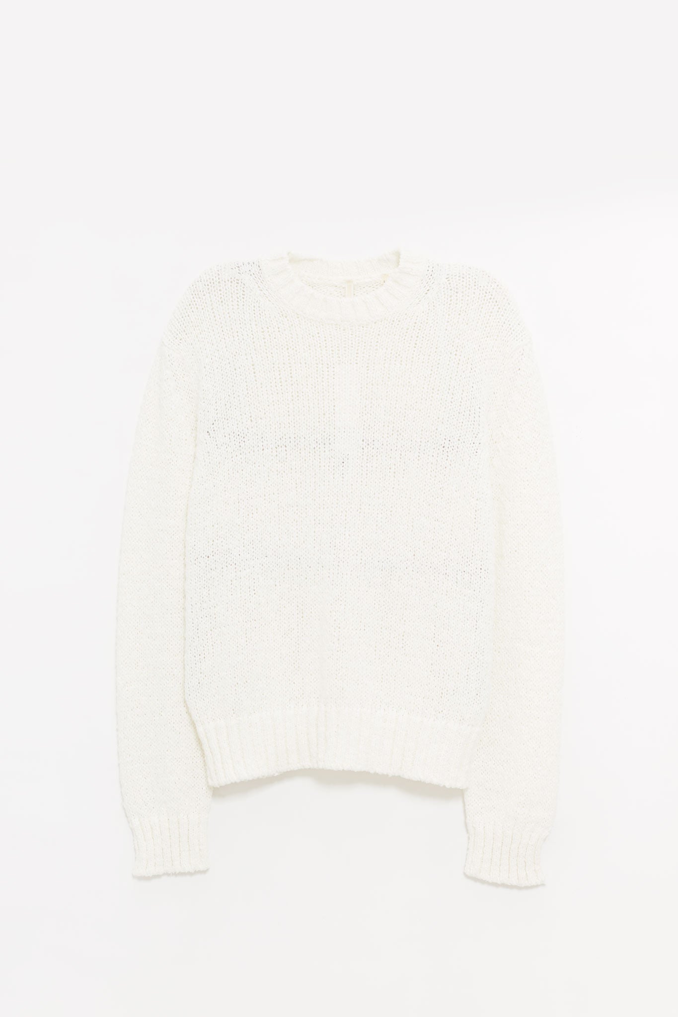 SUNFLOWER WHITE FREDERIK SWEATER