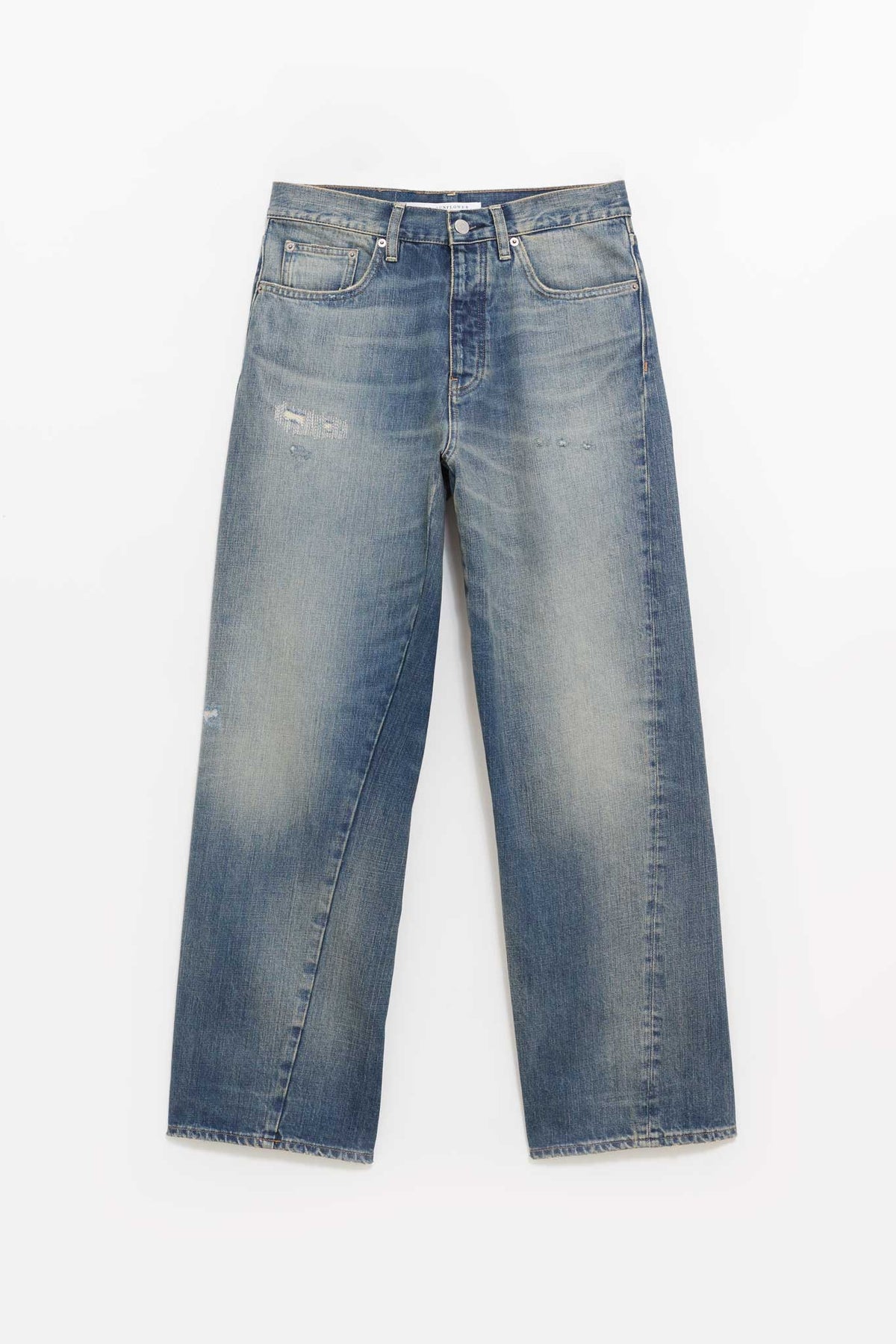 SUNFLOWER WELL WORN BLUE WIDE TWIST JEANS