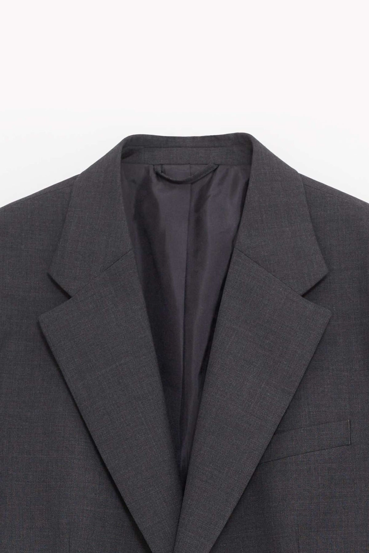 MFPEN GREY SINGLE BREASTED BLAZER